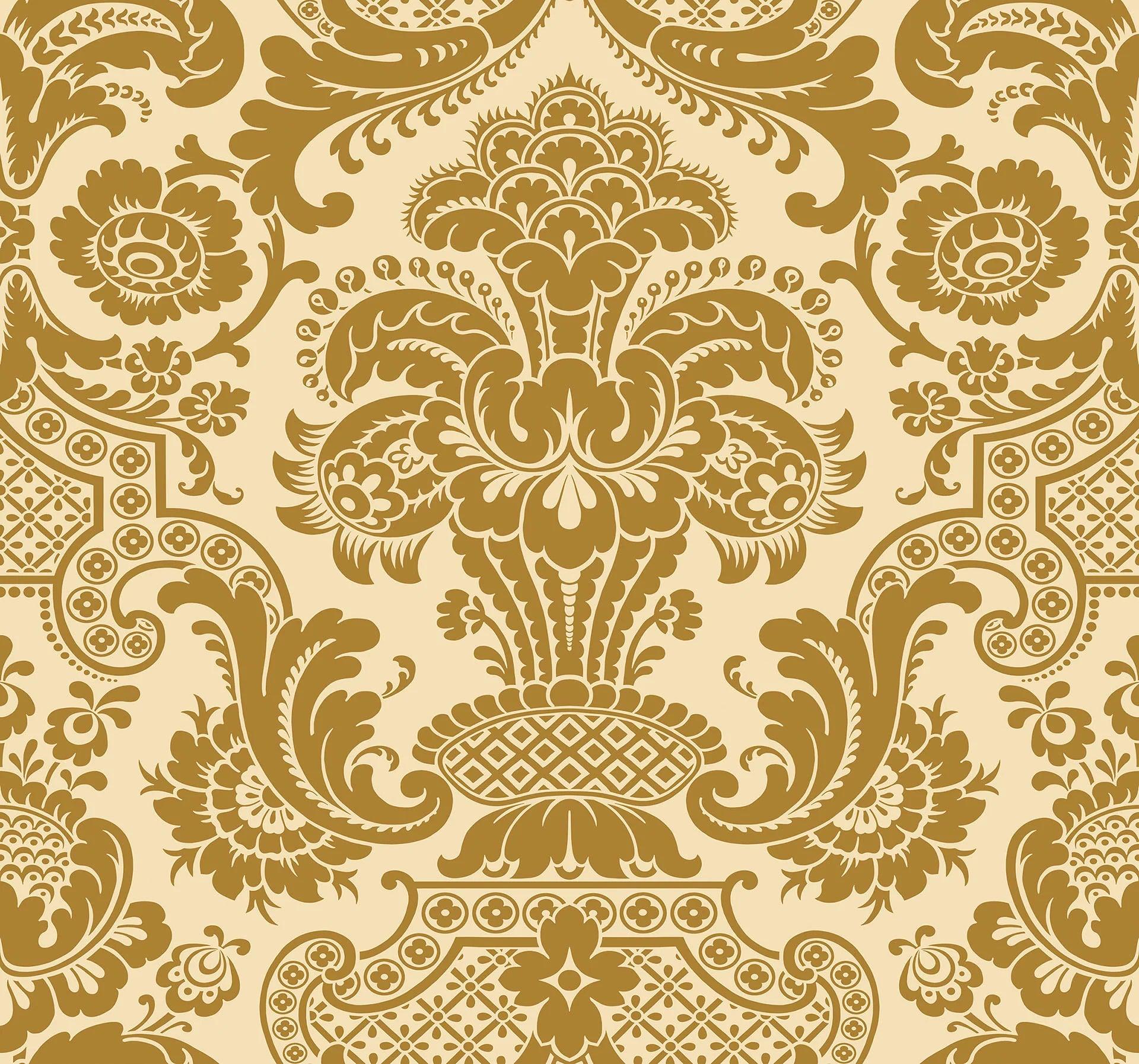 Tapeta MARIINSKY DAMASK - Carmen piaskowy Cole & Son    Eye on Design