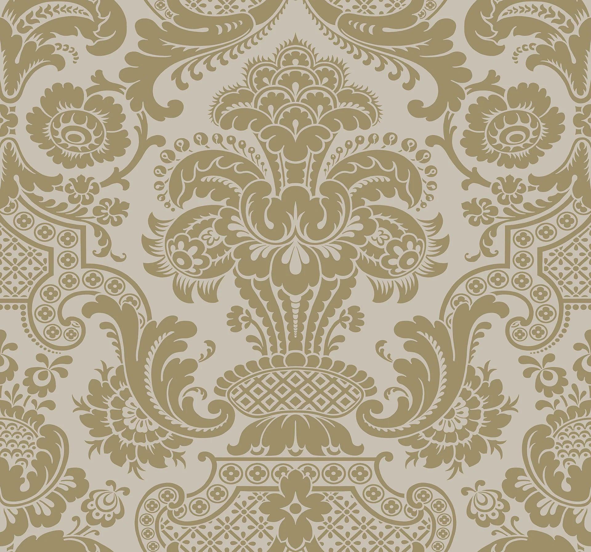 Tapeta MARIINSKY DAMASK - Carmen szary Cole & Son    Eye on Design