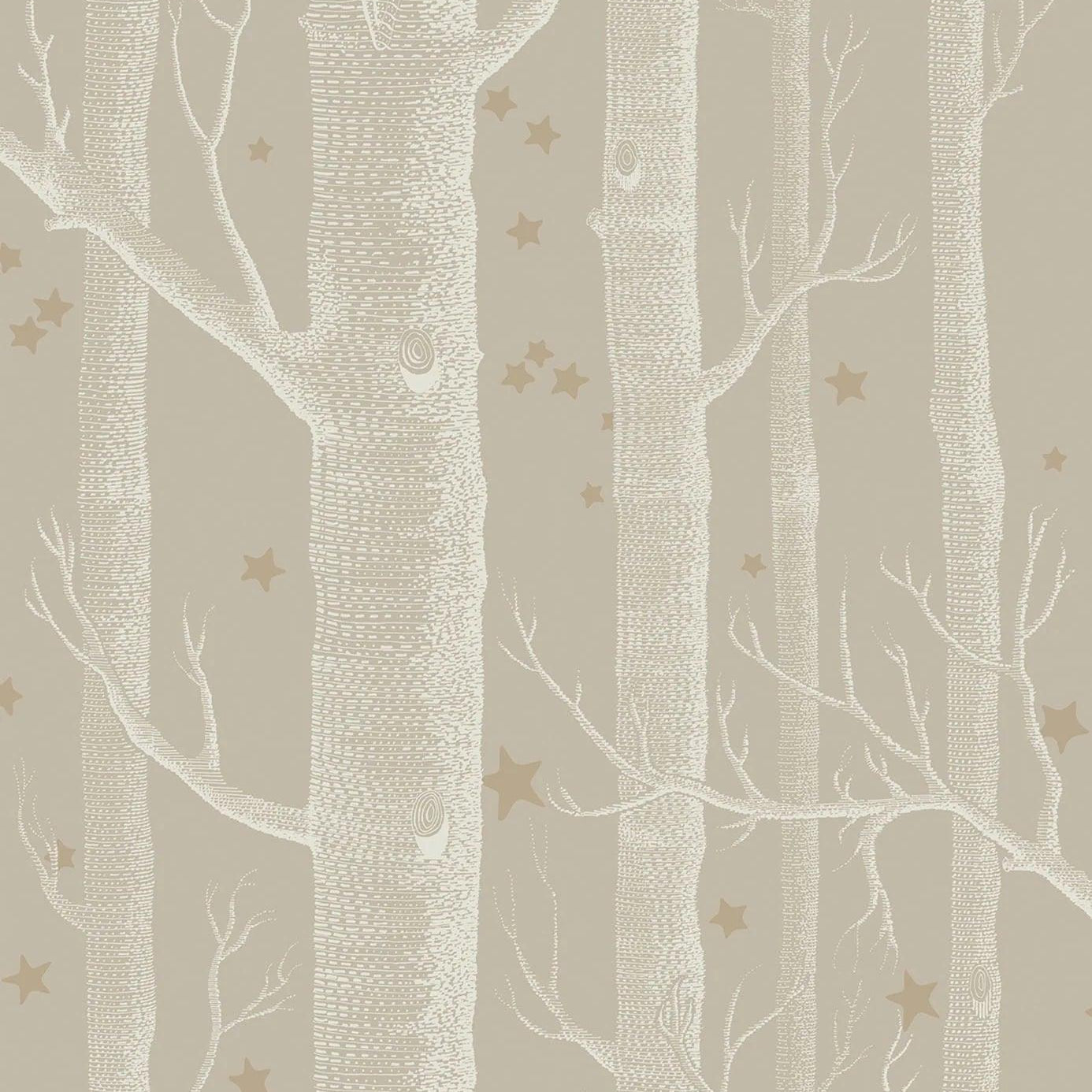 Tapeta WHIMSICAL - Woods & Stars brązowy Cole & Son    Eye on Design