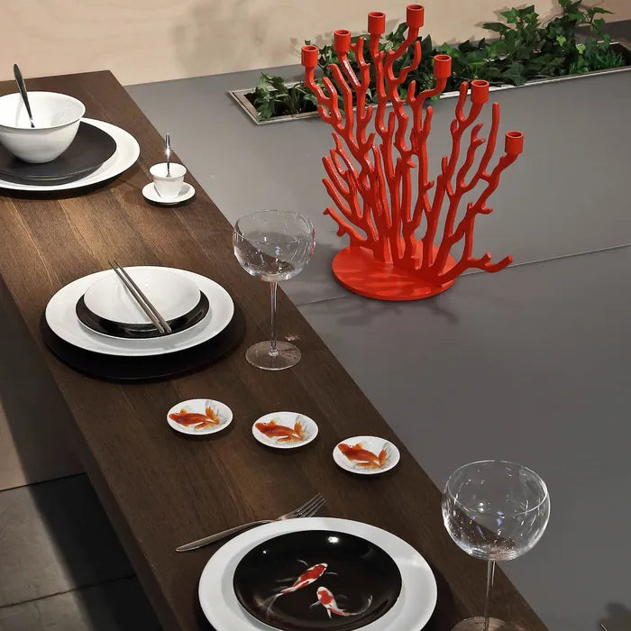 Sviečnik TENOCHTITLAN ružový