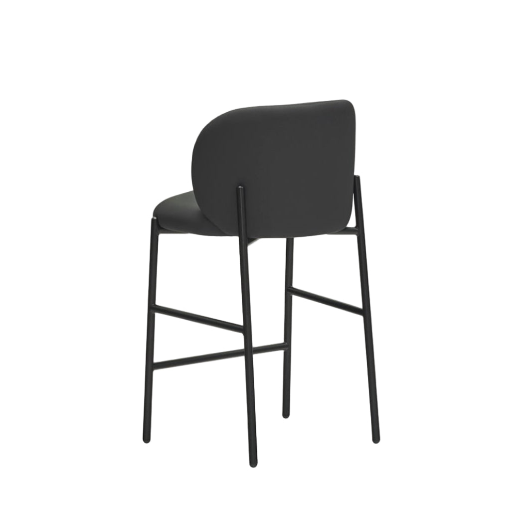 Barová stolička MOGI čierna ekokoža