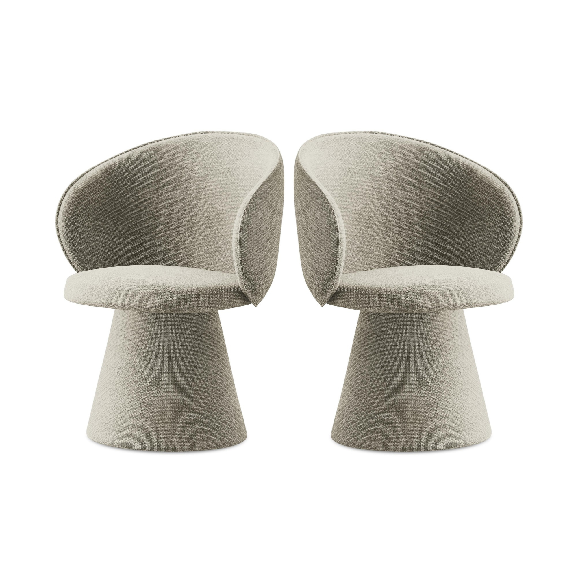 Stolička UALA taupe boucle