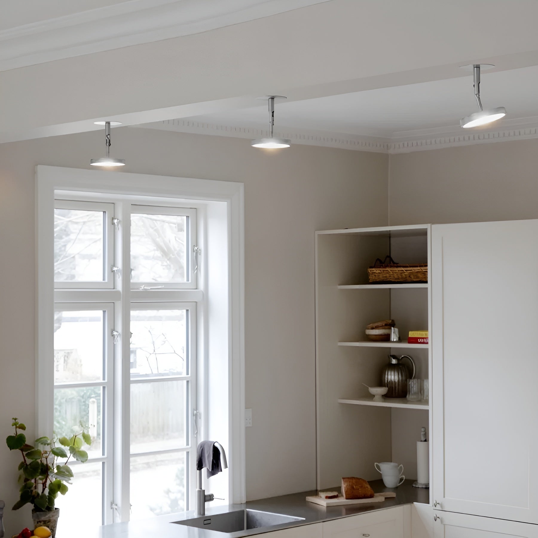 ASTERIA SPOT Silver Wall Lamp