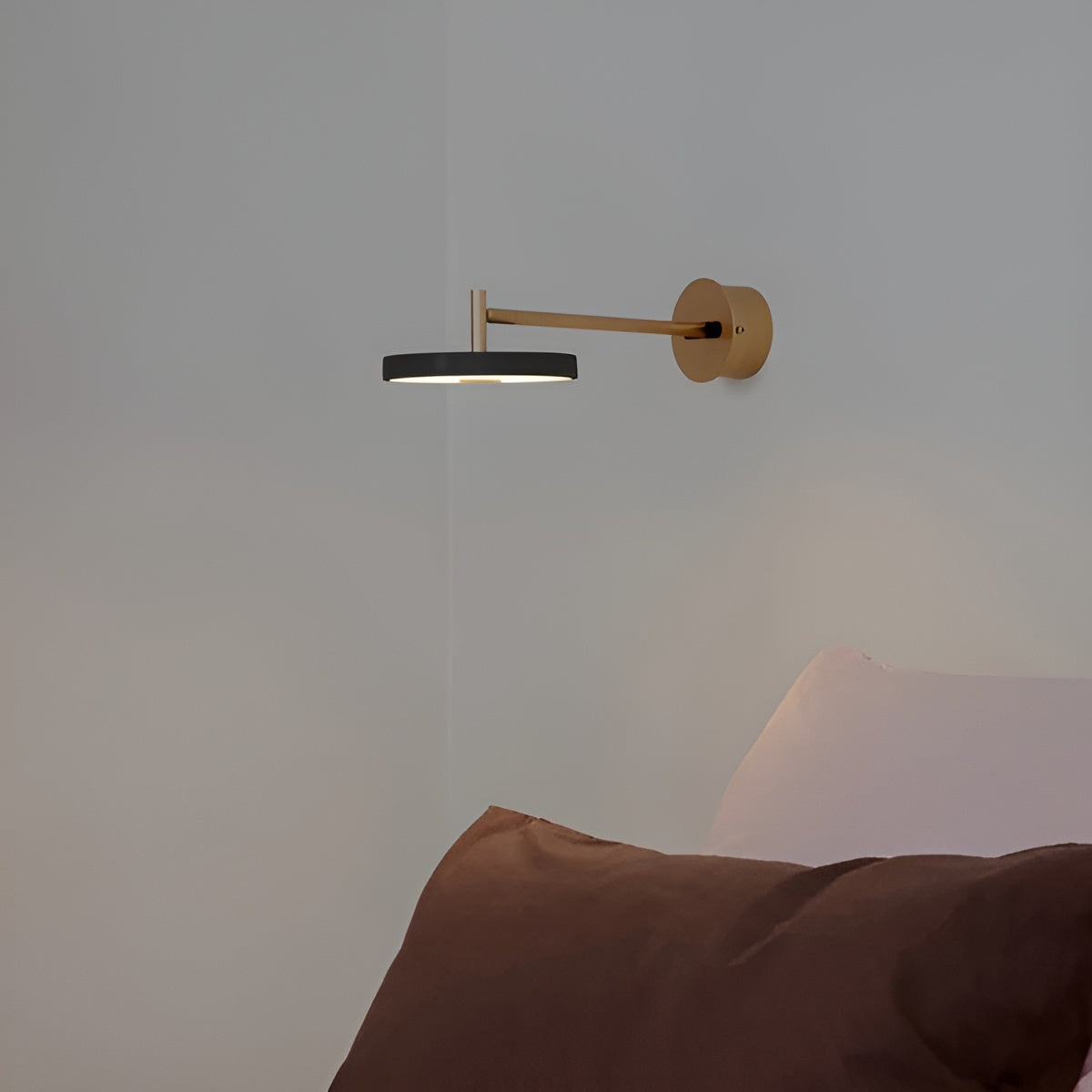 Nástenná lampa ASTERIA WALL čierna