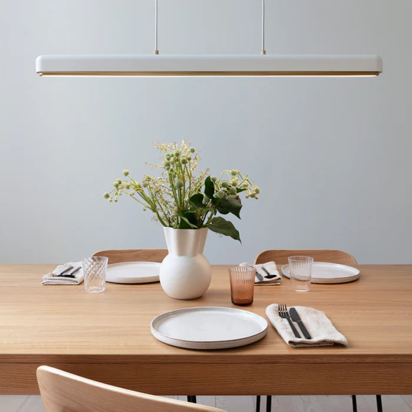 HEART'N'SOUL extendable table oak wood