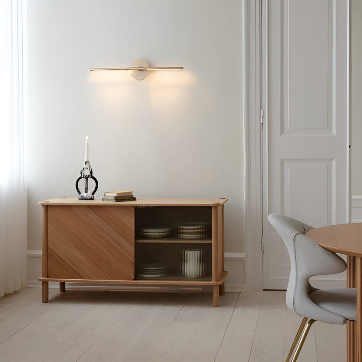 Nástenná lampa OMNI zlatá