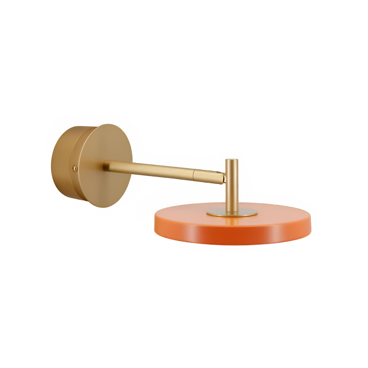 Nástenná lampa s nastaviteľným ramienkom ASTERIA WALL oranžová