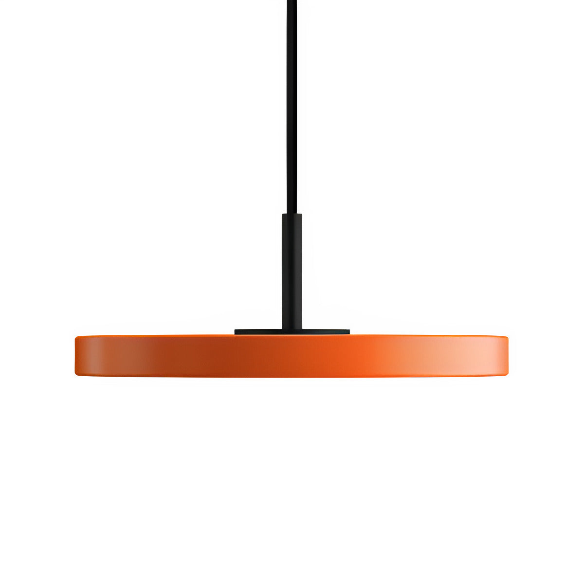 ASTERIA MICRO pendant lamp orange with black insert