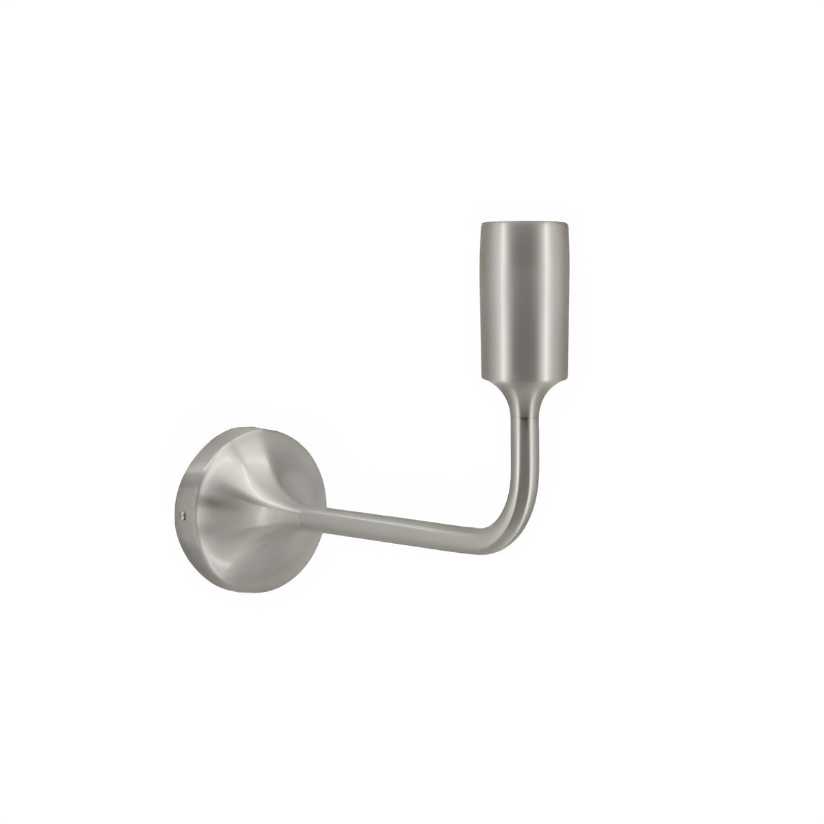 Strieborný podstavec nástenné lampy SANTÉ