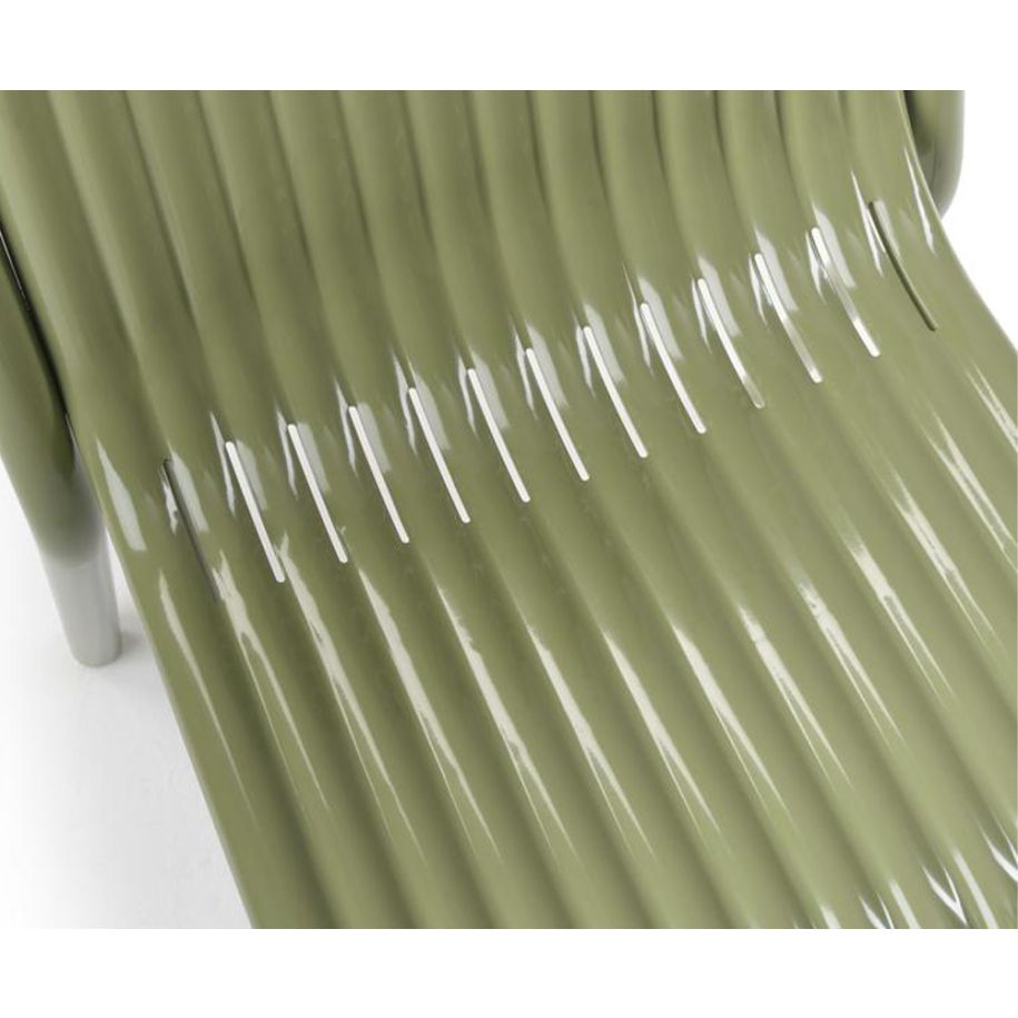 Záhradná stolička GROOVE zelená