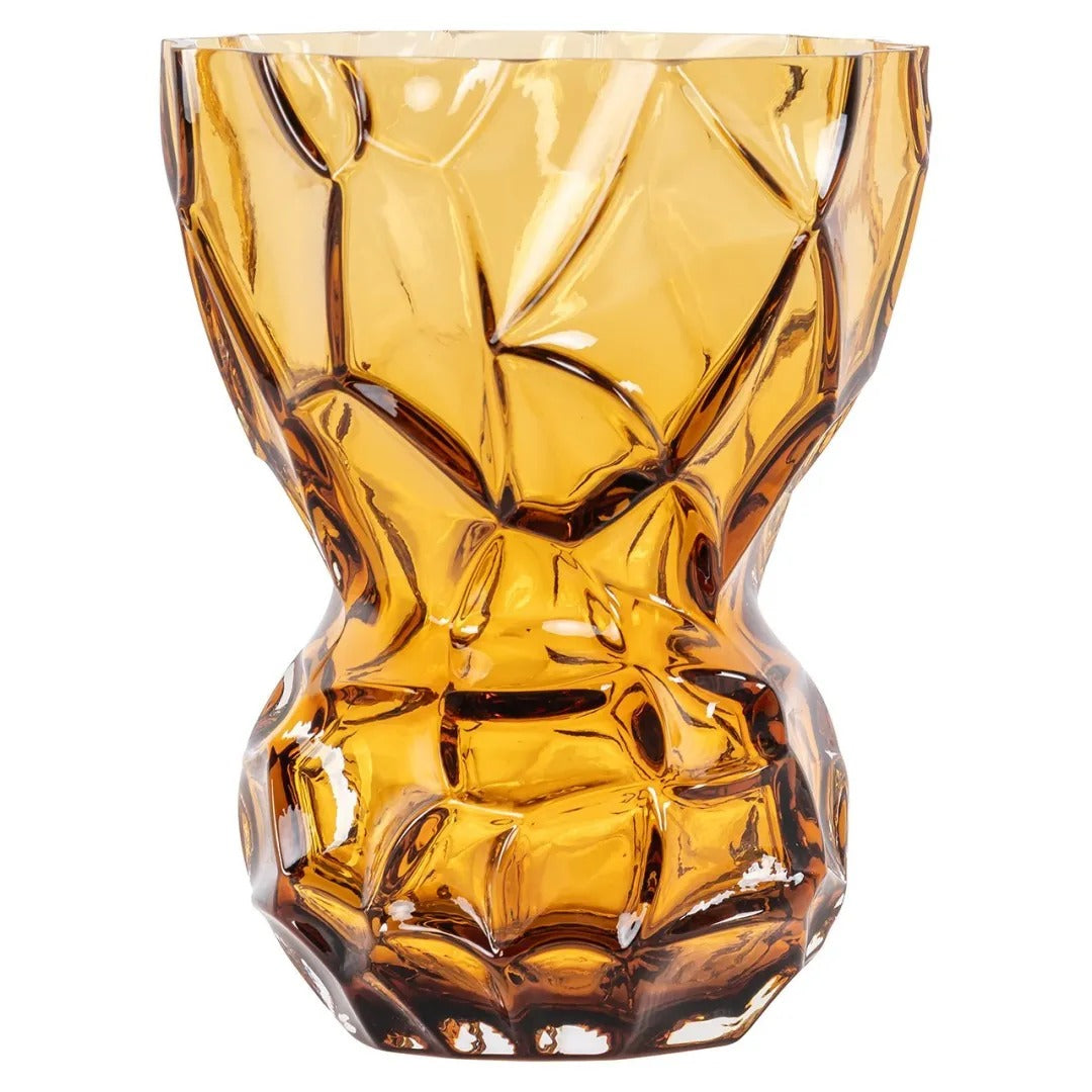 MASON amber vase