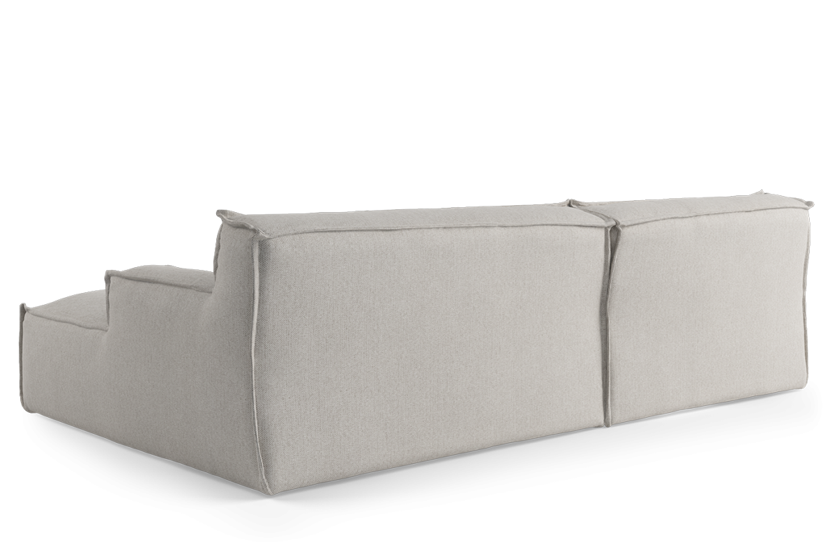 Modulárny rohový 3-miestny pravostranný DRIFTER čalúnený