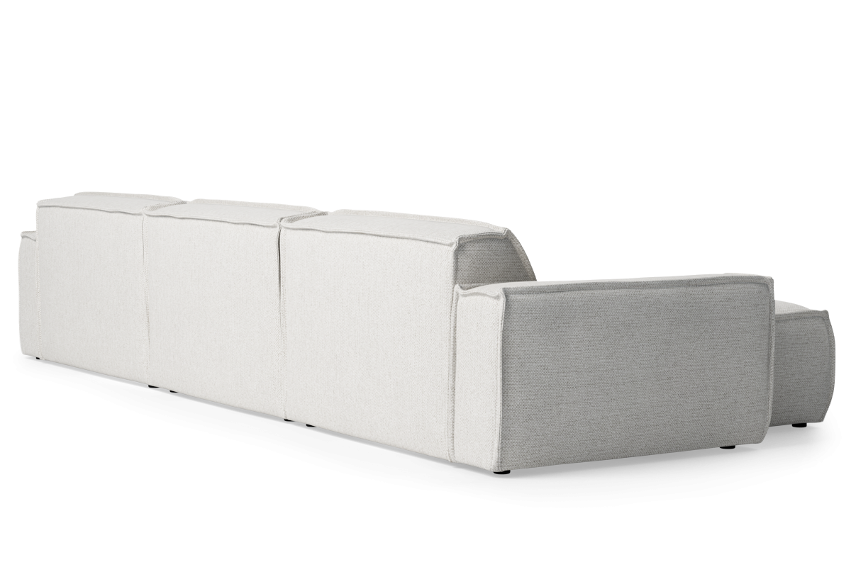 Modulárny rohový gauč pre 5 osôb ľavostranný LUMO čalúnený