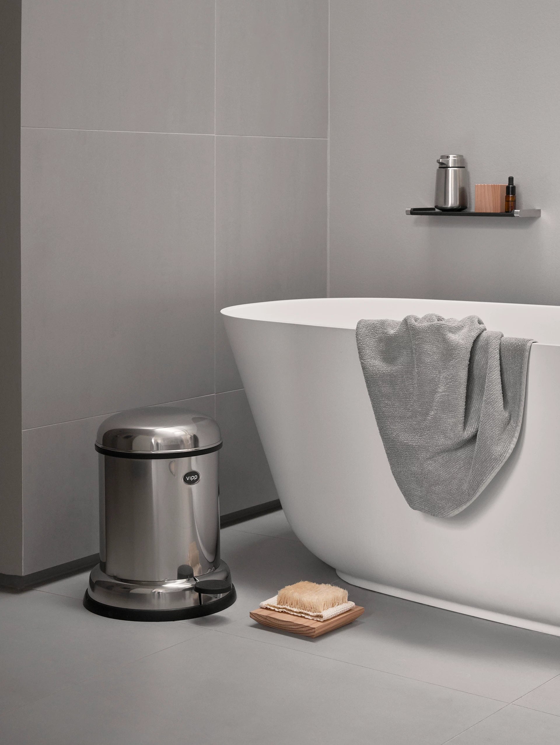 Kôš na odpad PEDÁLOVÝ KÔŠ nerezová oceľ