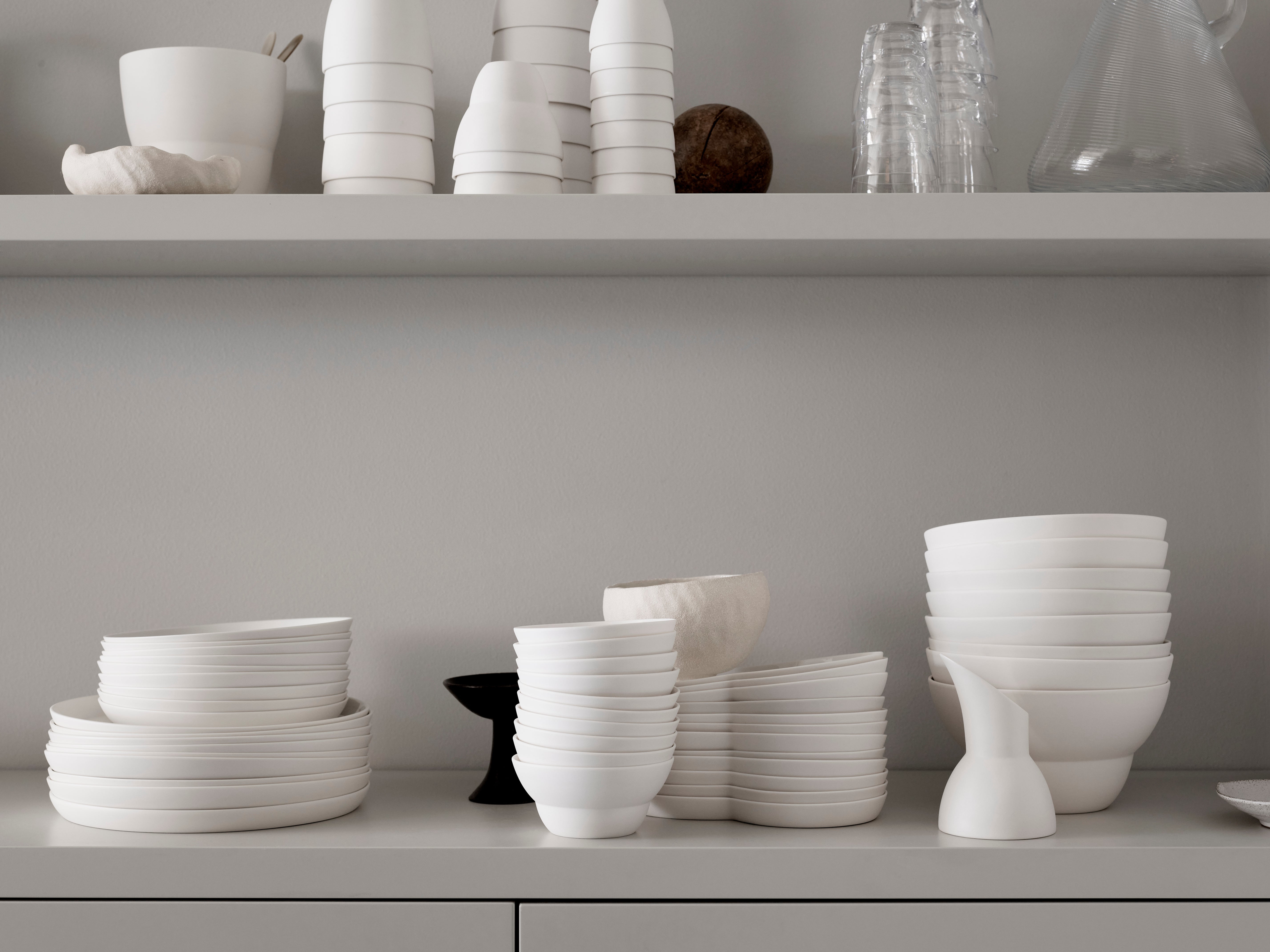 Miska na šalát VIPP biela porcelán