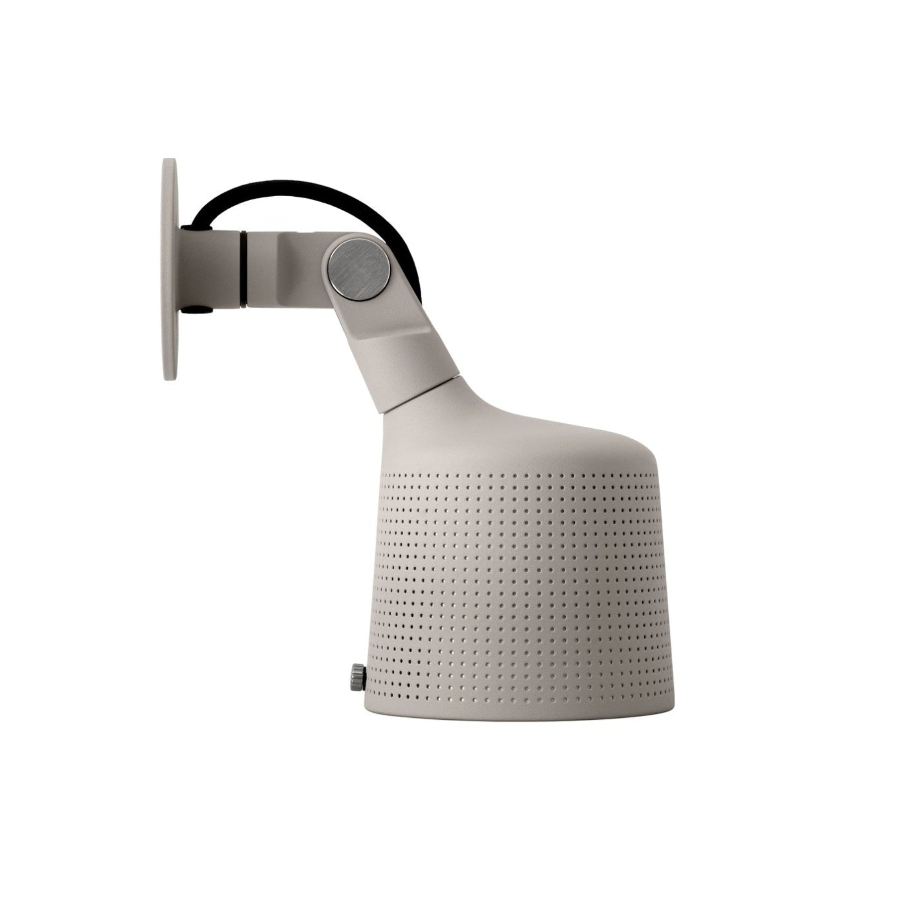 Nástenná lampa 524 šedá metalická