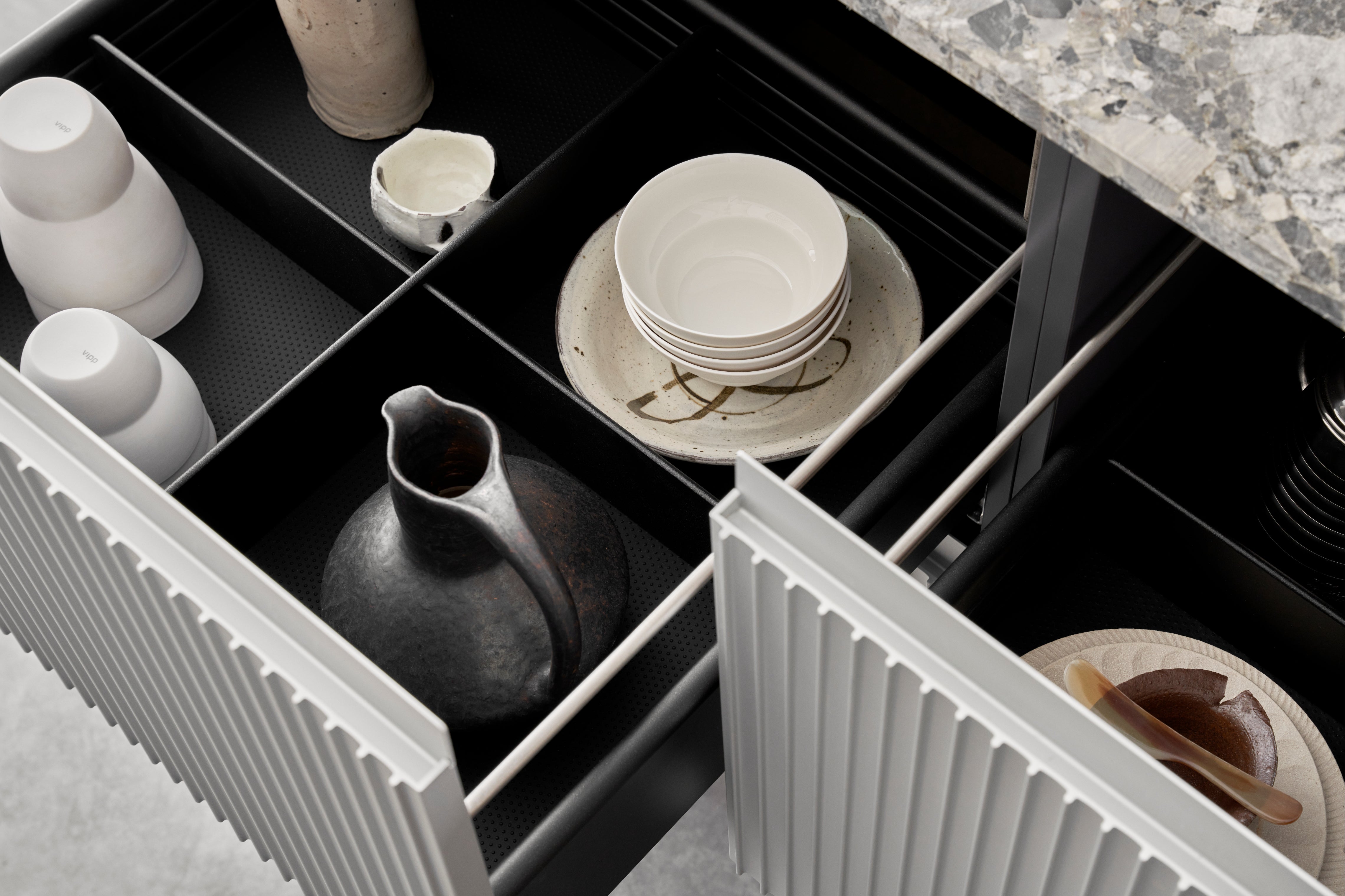 Miska na šalát VIPP biela porcelán