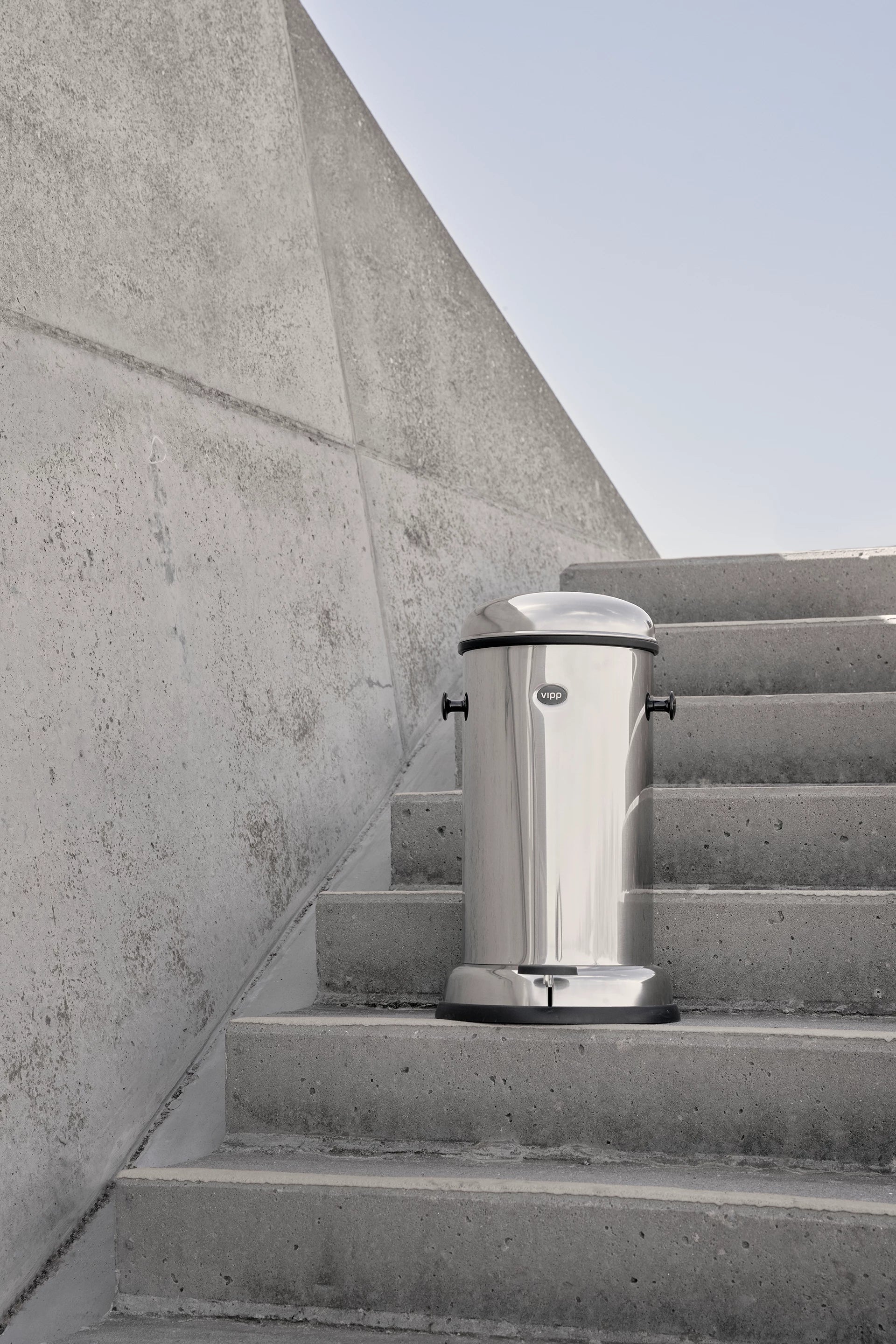 Kôš na odpad PEDÁLOVÝ KÔŠ nerezová oceľ