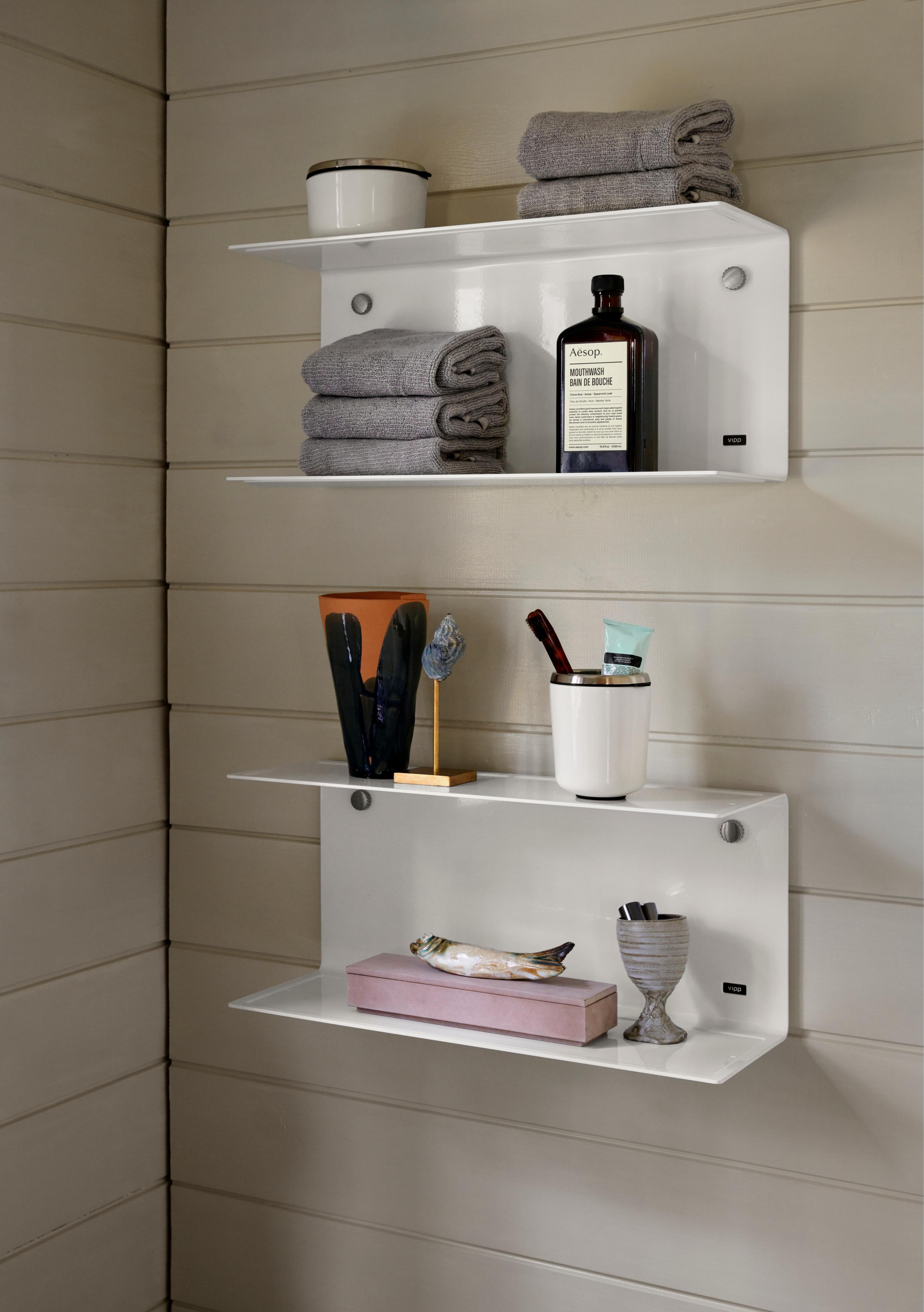 Hanging shelf VIPP white