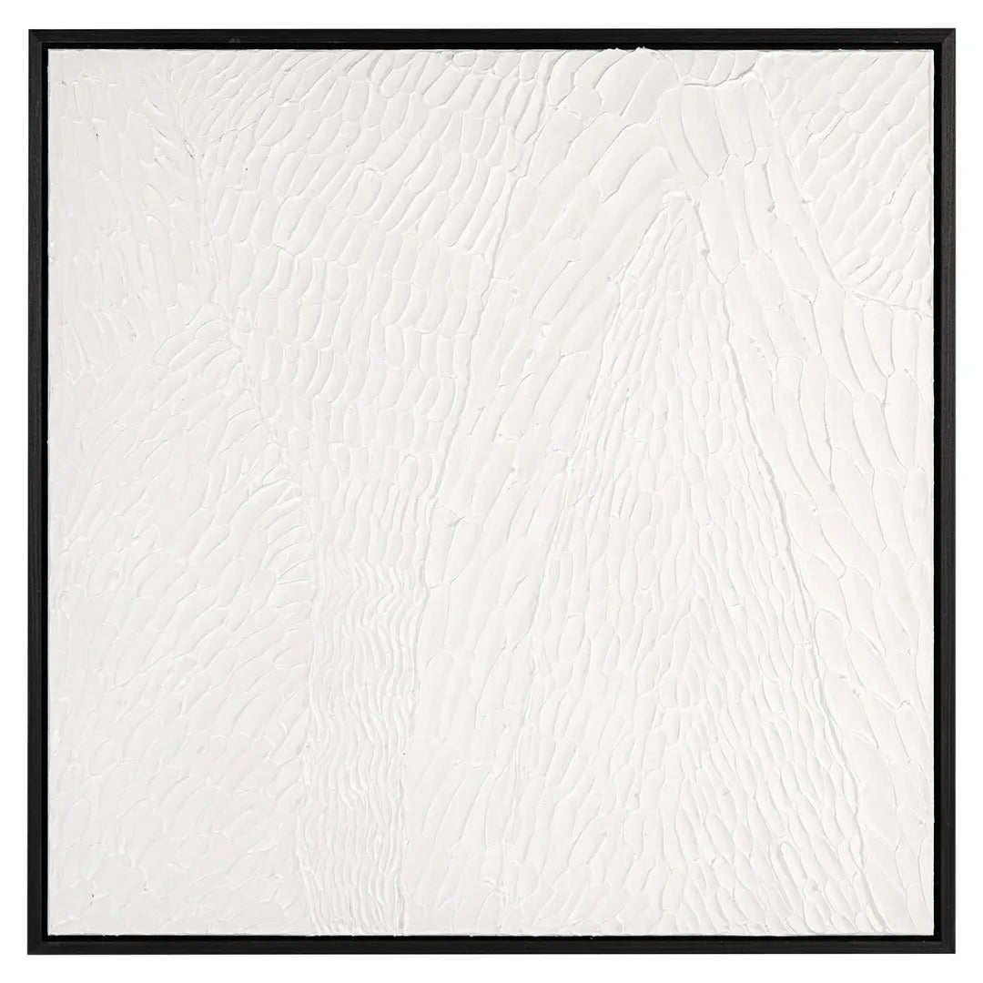 Obraz JOYLIN gips s čiernym rámom