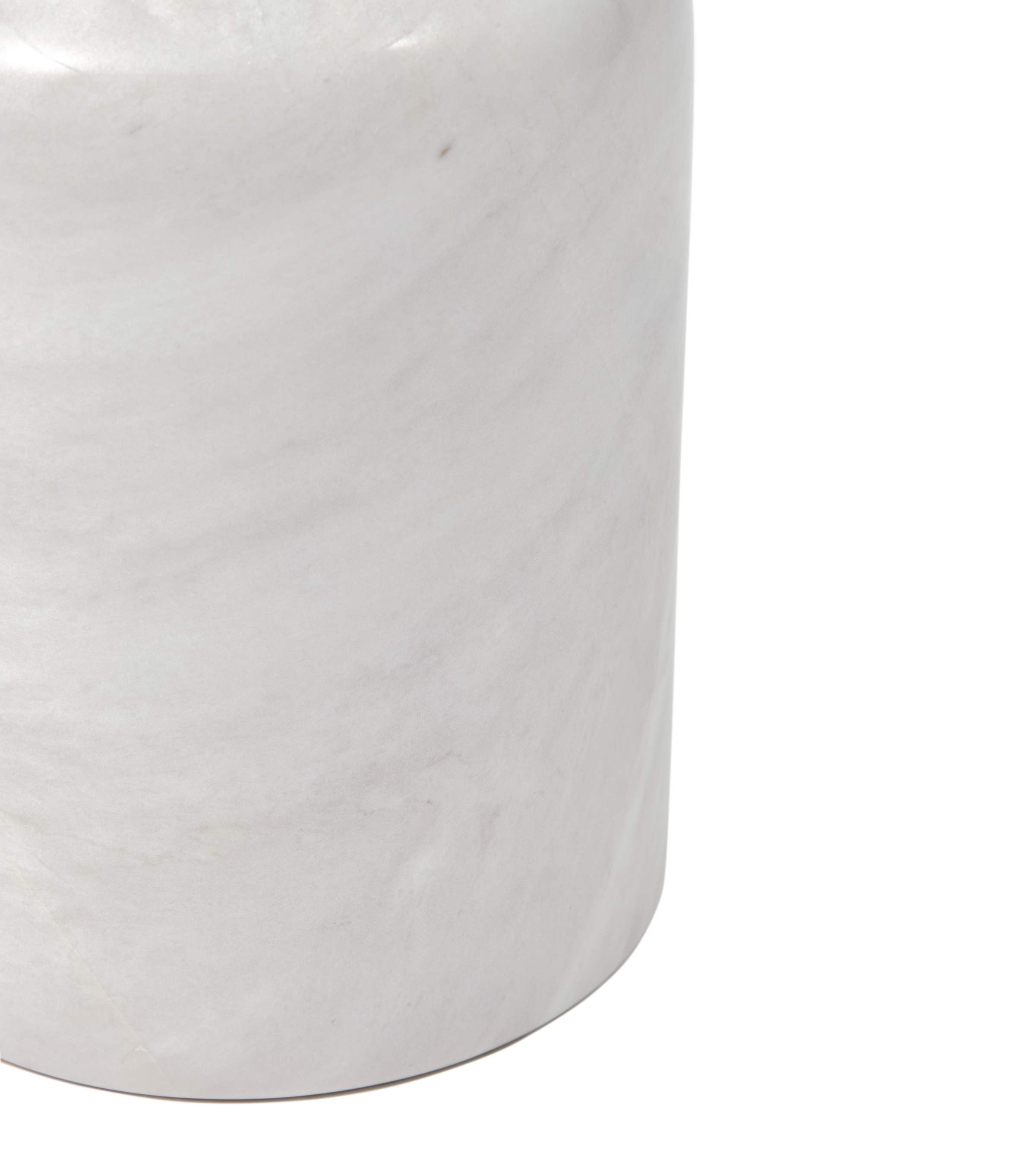 HERITAGE WHISKEY Candle Holder White Marble
