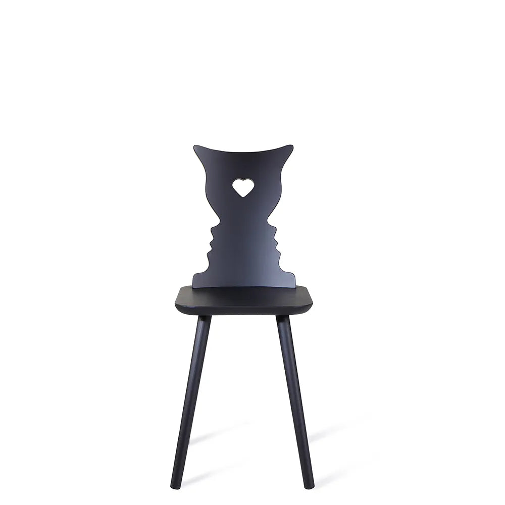 Stolička WE čierna