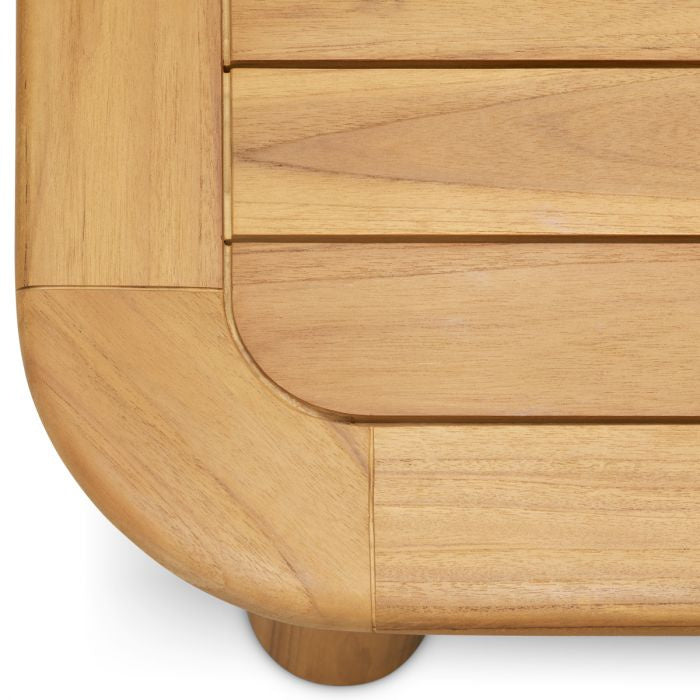 Bočný vonkajší stolík WESTON z teakového dreva