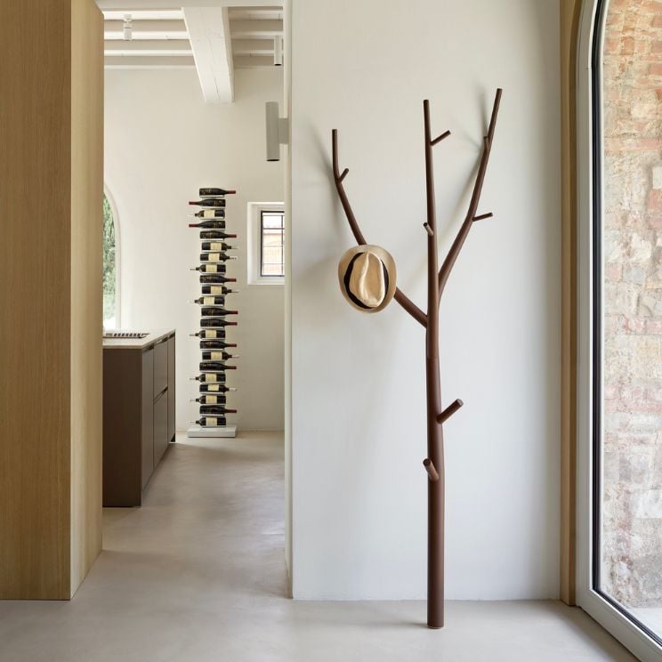 Stojanový vešiak RAMO hnedý