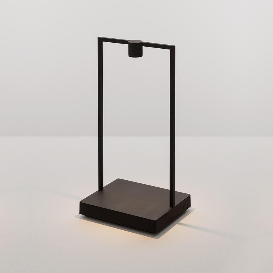 Portable Lamp CURIOSITY black