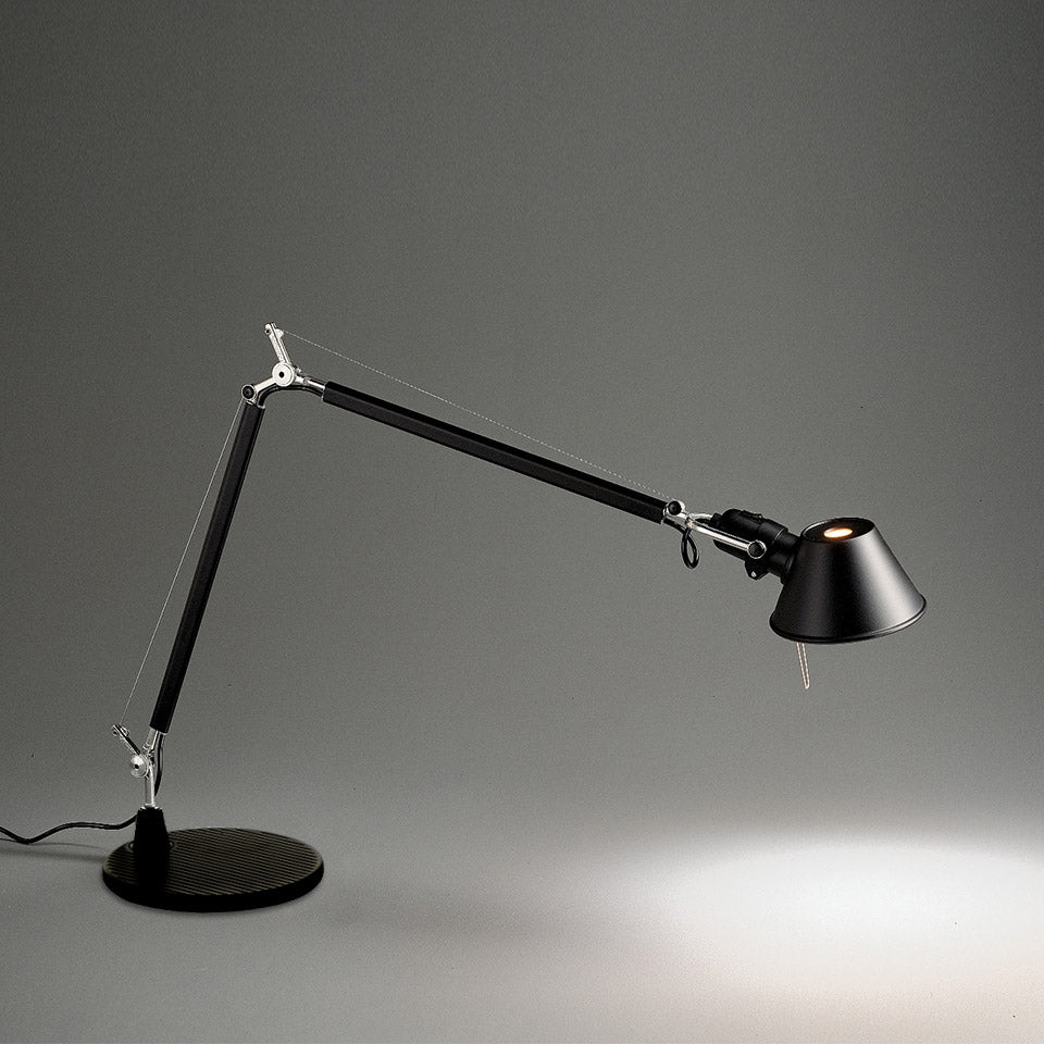 Stolná lampa nastaviteľná TOLOMEO MINI čierna