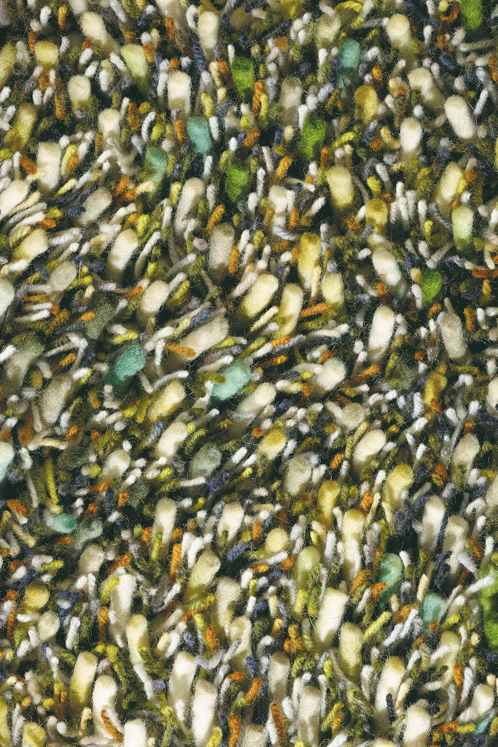 Koberec s dlhým vlasom SPRING svetlozelený