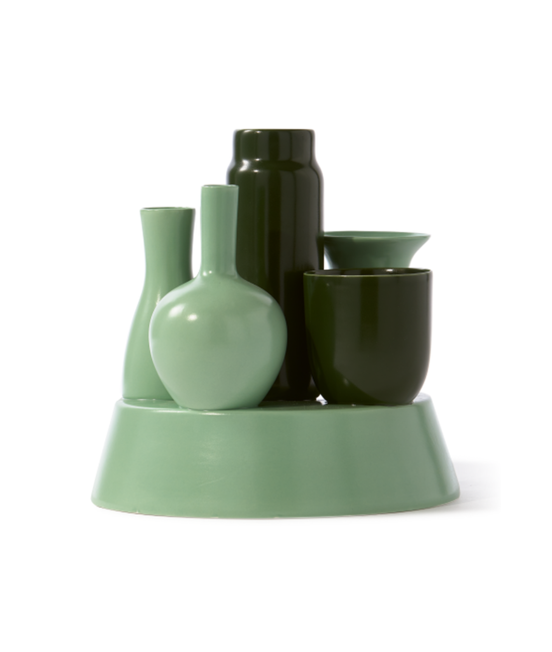 Váza HONG KONG zelená