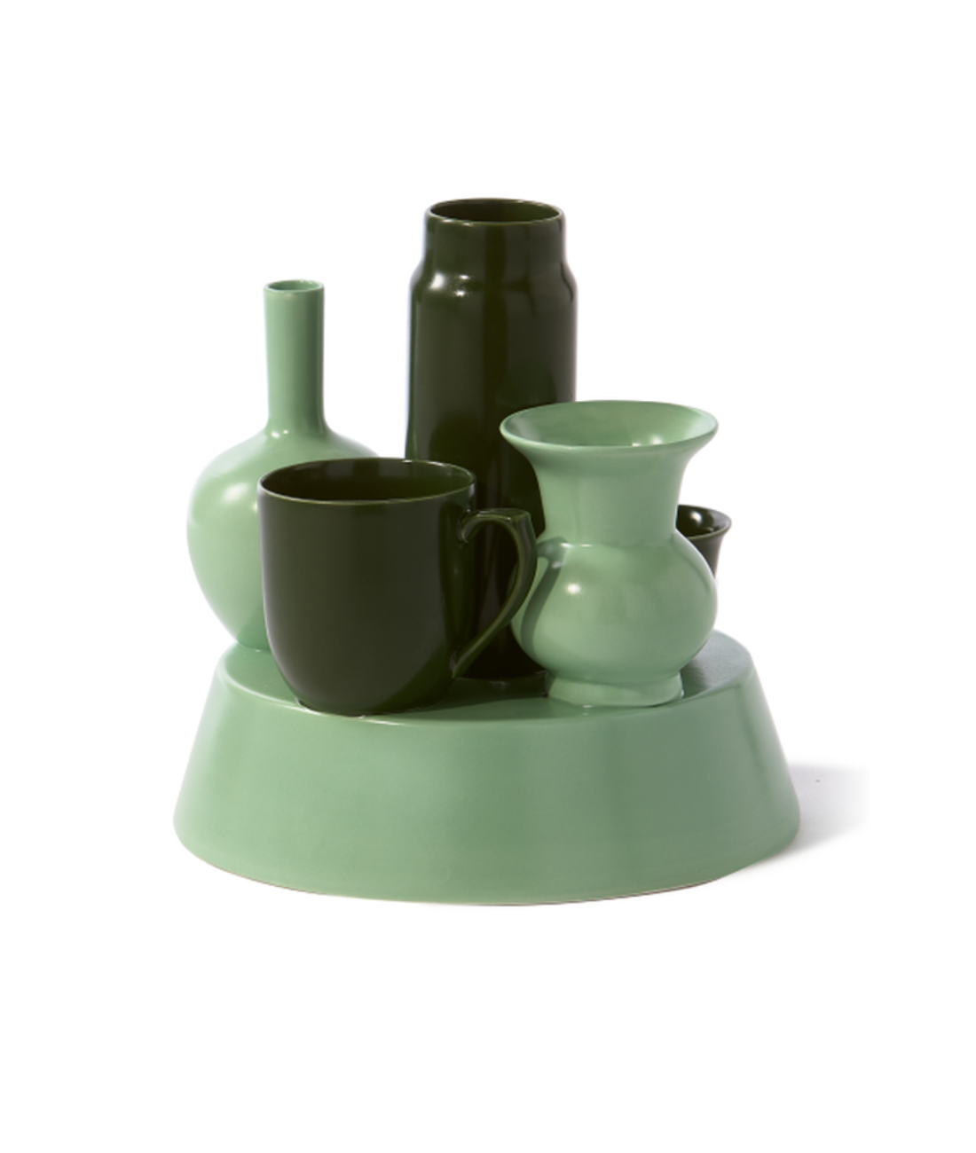 Váza HONG KONG zelená