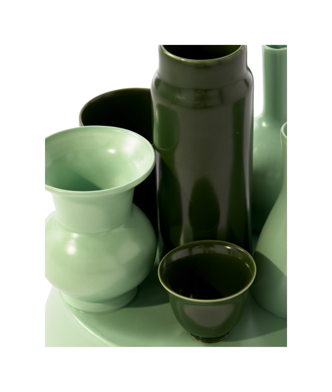 Váza HONG KONG zelená