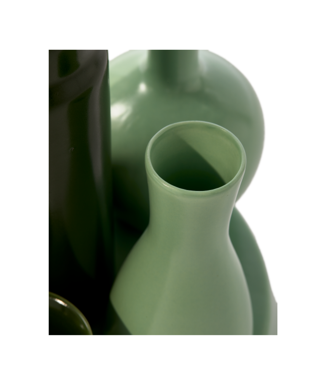 Váza HONG KONG zelená