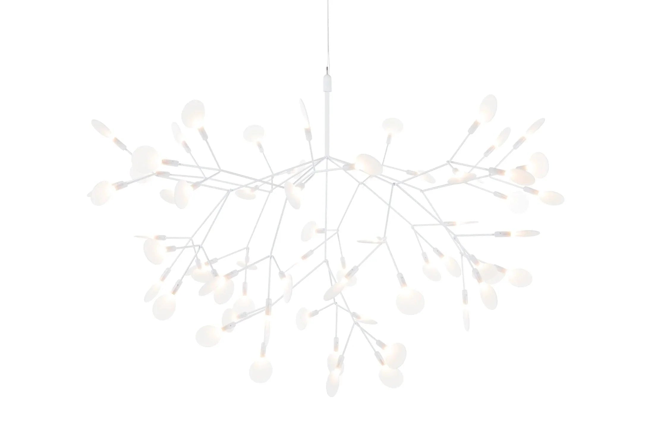 HERACLEUM III SUSPENDED chandelier white Moooi Eye on Design