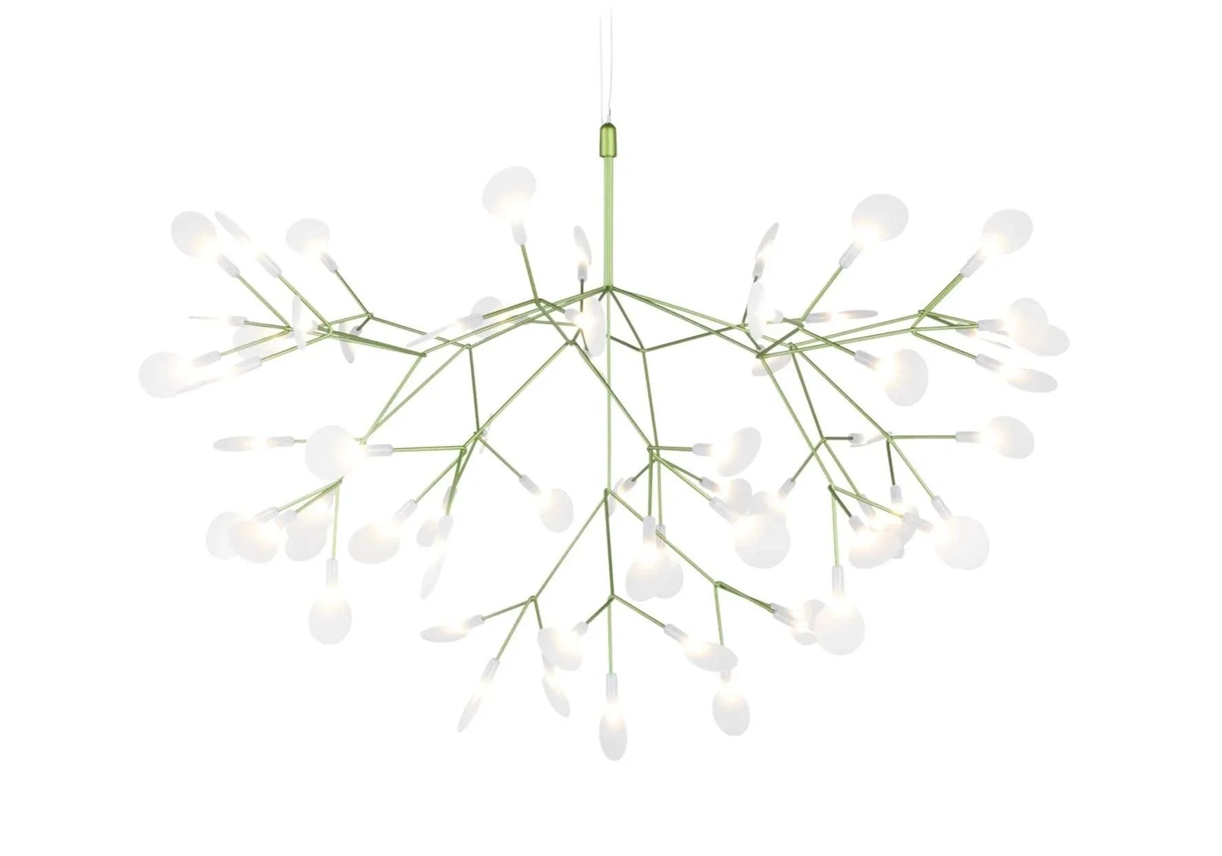 HERACLEUM III SUSPENDED chandelier green Moooi Eye on Design