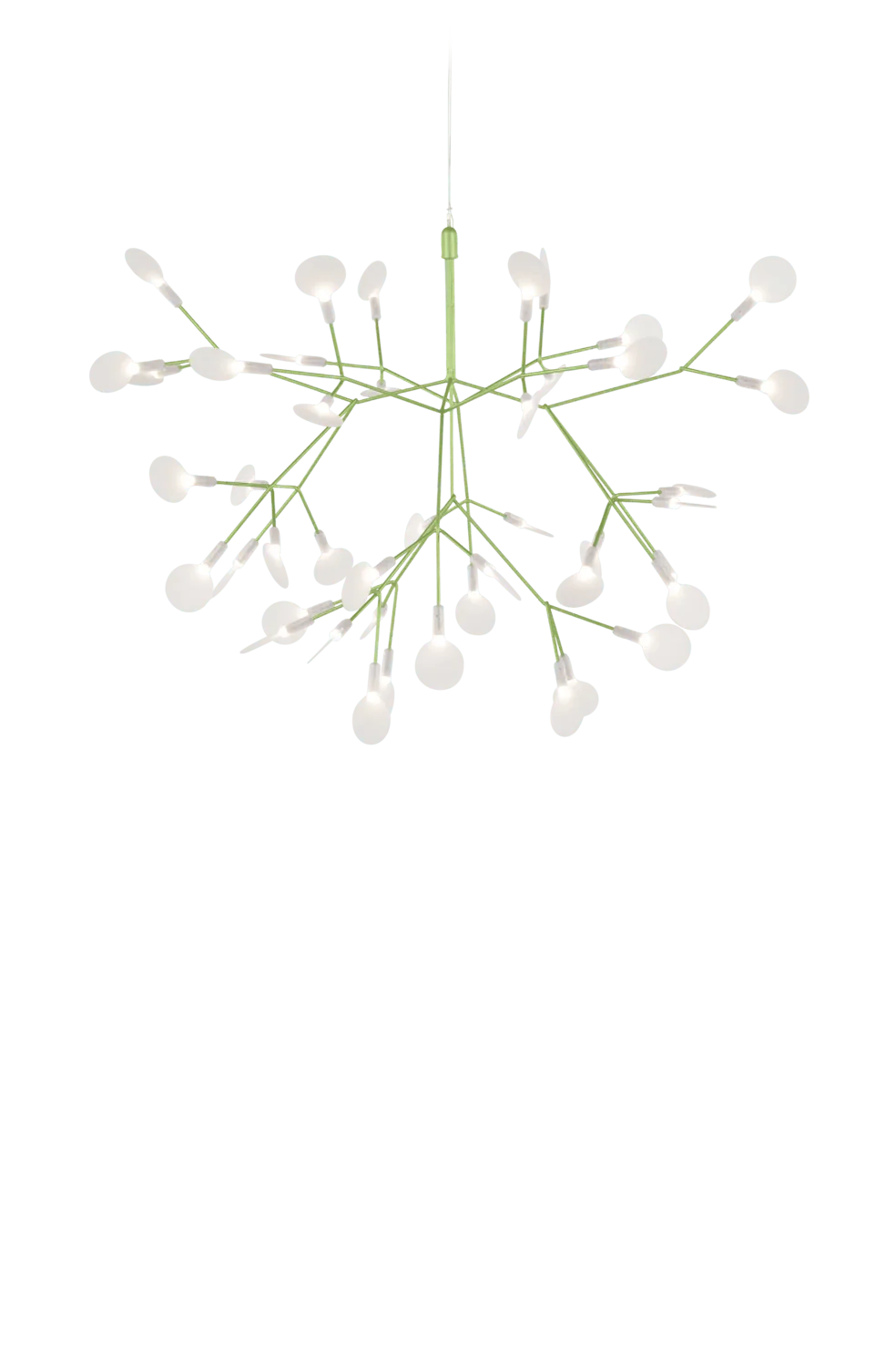 Chandelier HERACLEUM III SUSPENDED green Moooi 72 cm Eye on Design