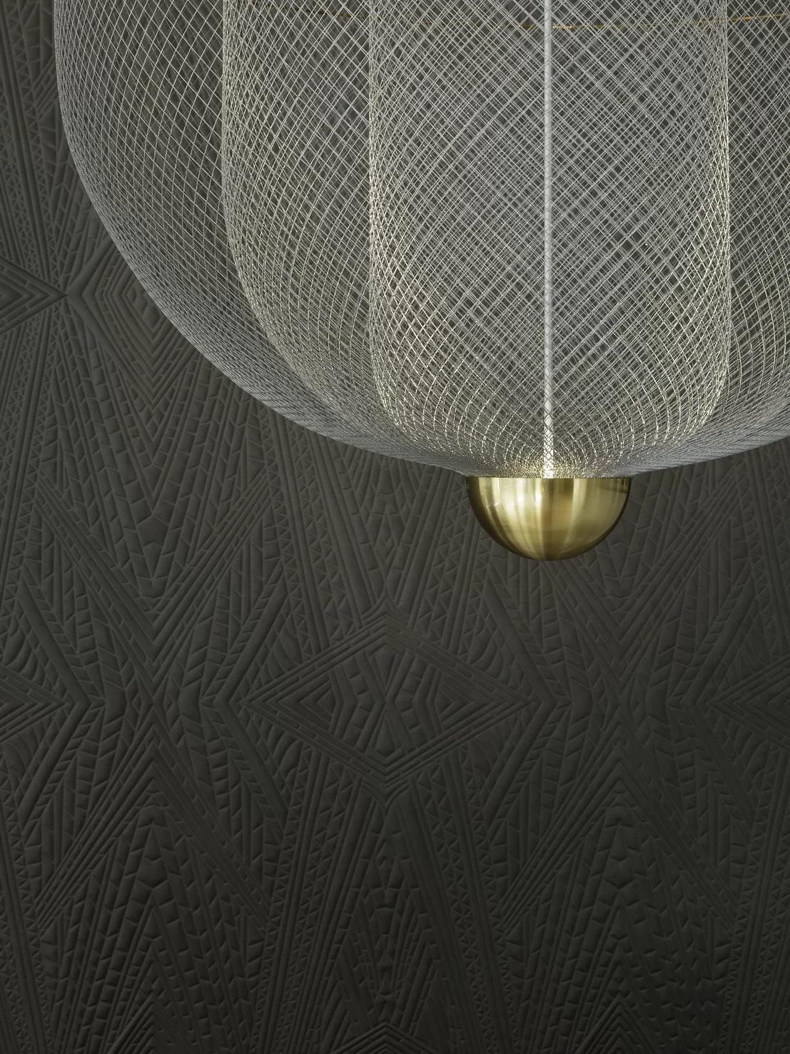 MESHMATICS chandelier brass Moooi Eye on Design