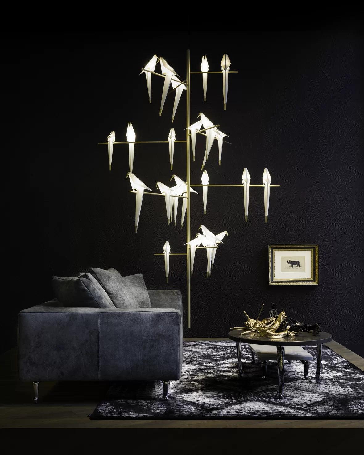 PERCH TREE chandelier steel Moooi Eye on Design