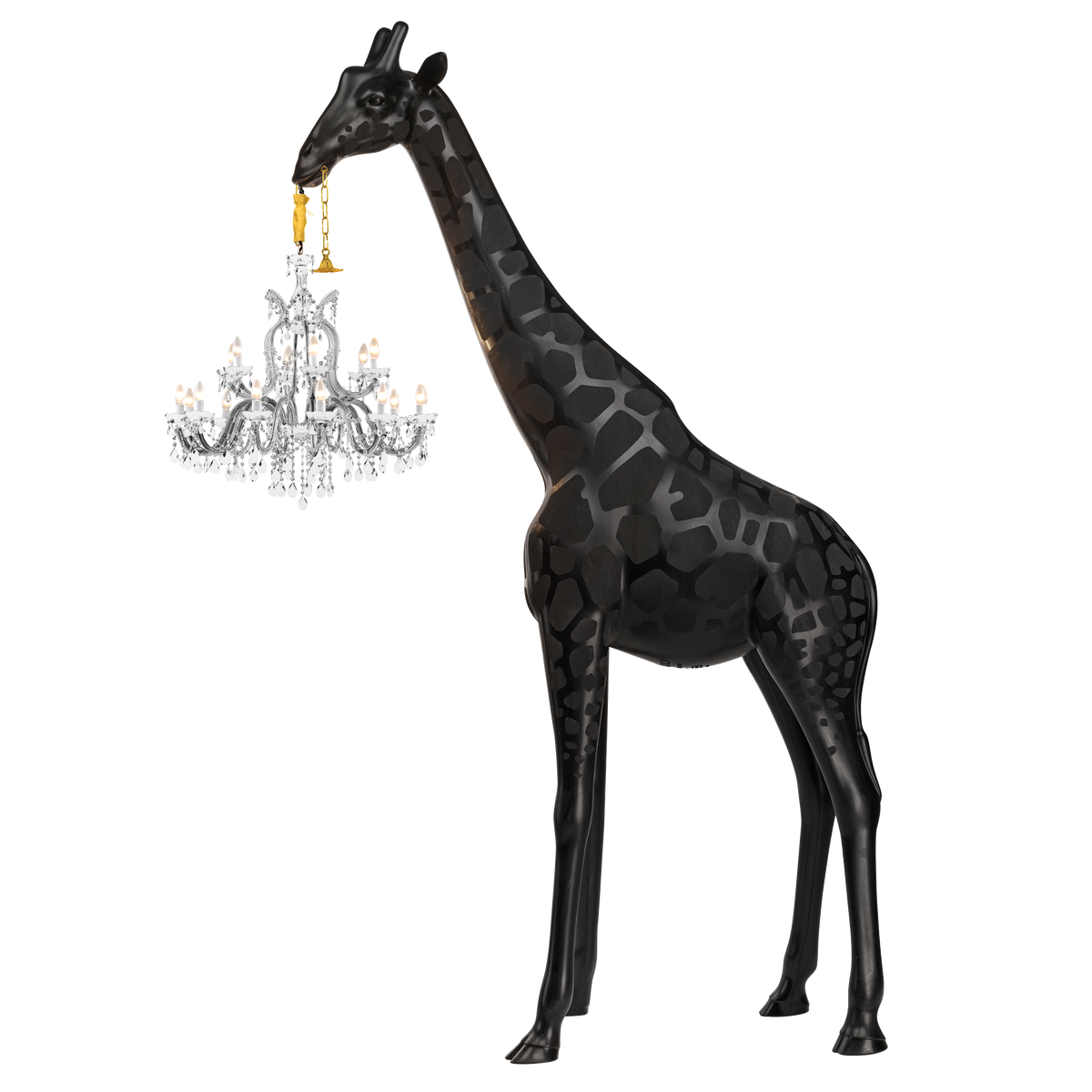 Lampa zewnętrzna GIRAFFE IN LOVE XL czarny Qeeboo    Eye on Design