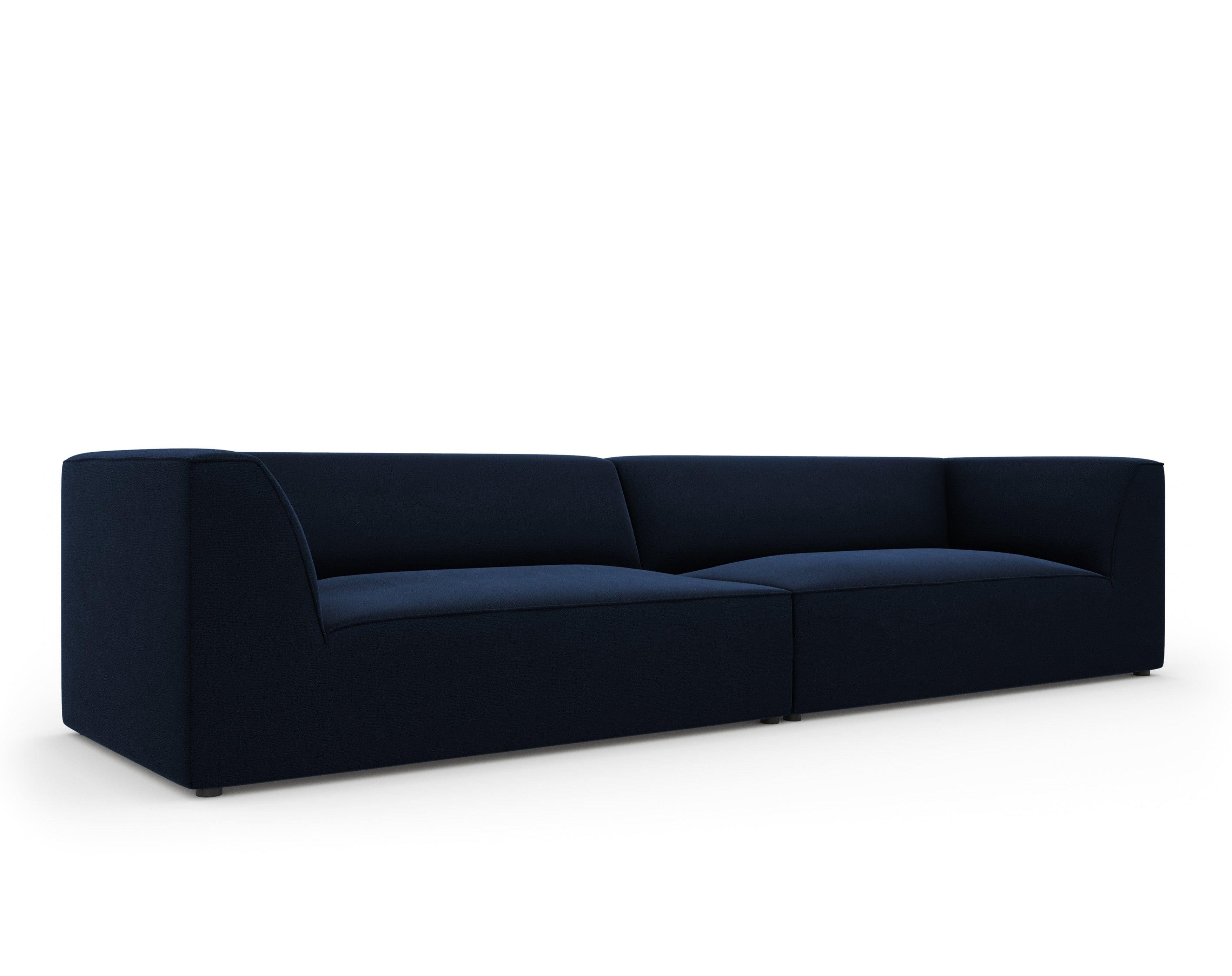 Sofa aksamitna RUBY granat królewski Micadoni    Eye on Design