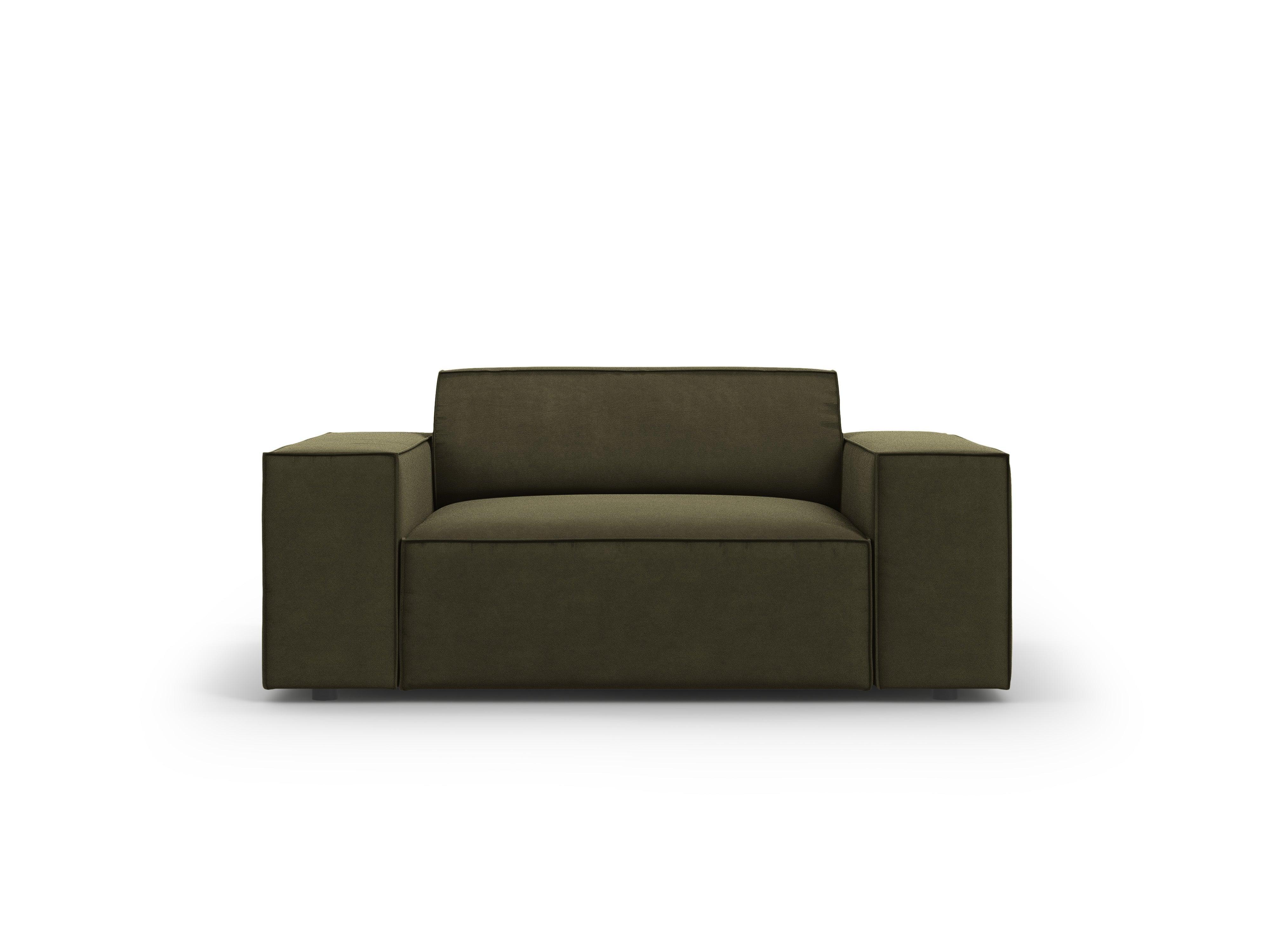 Fotel aksamitny JODIE zielony Micadoni    Eye on Design