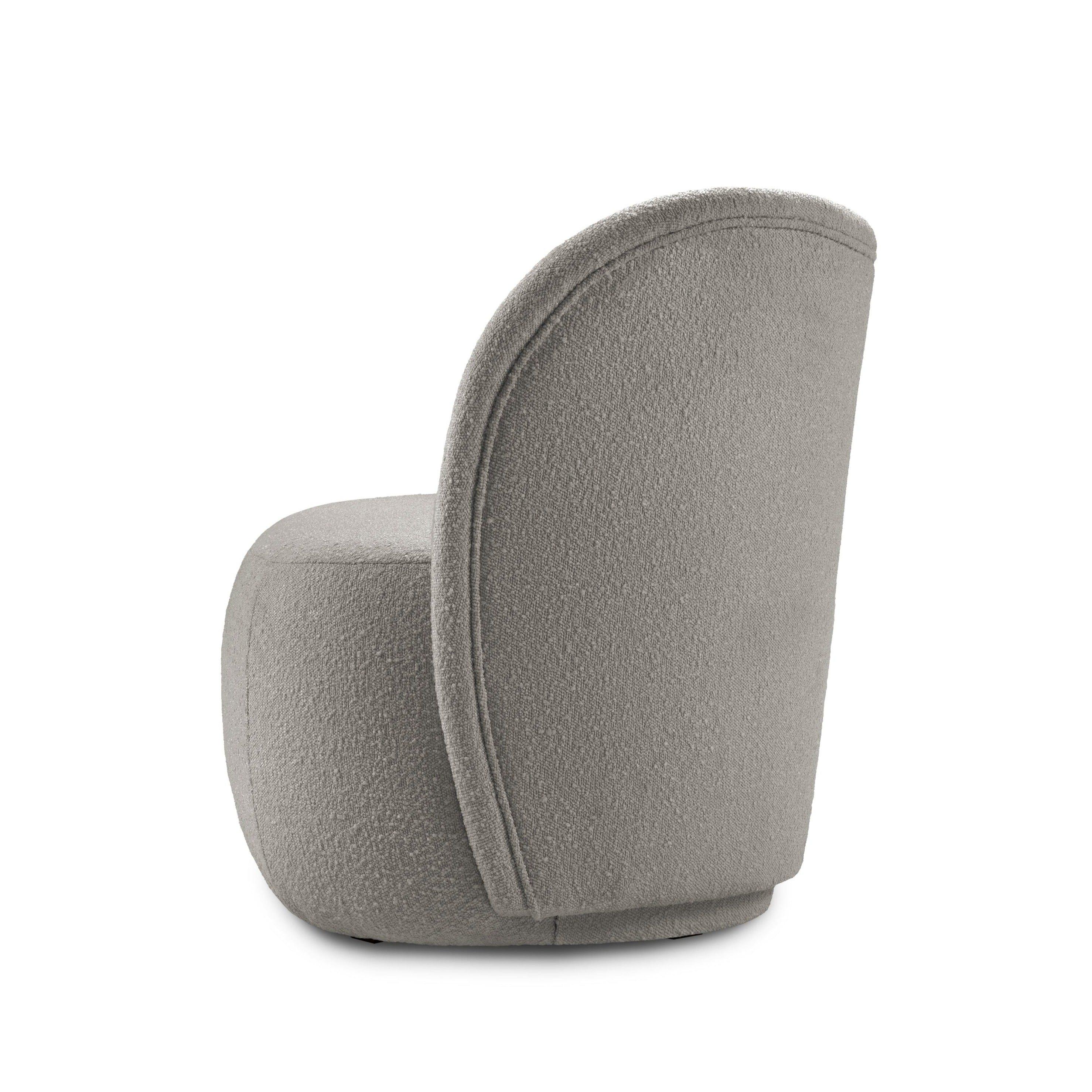 Fotel SAAMIT boucle szary Micadoni    Eye on Design