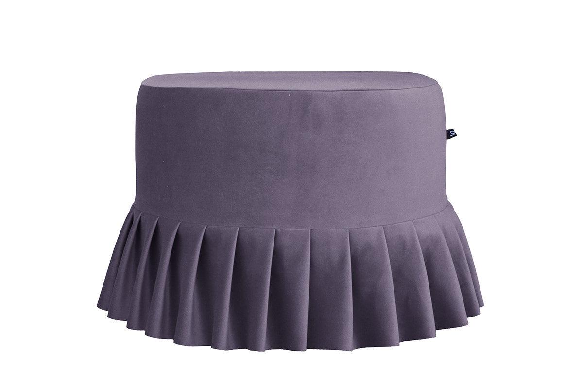 Puff with frill LOLITA purple - Eye on Design