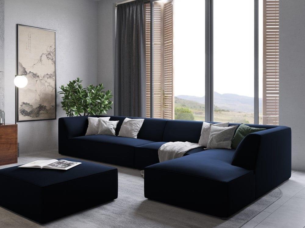 Puf aksamitny RUBY granat królewski Micadoni    Eye on Design