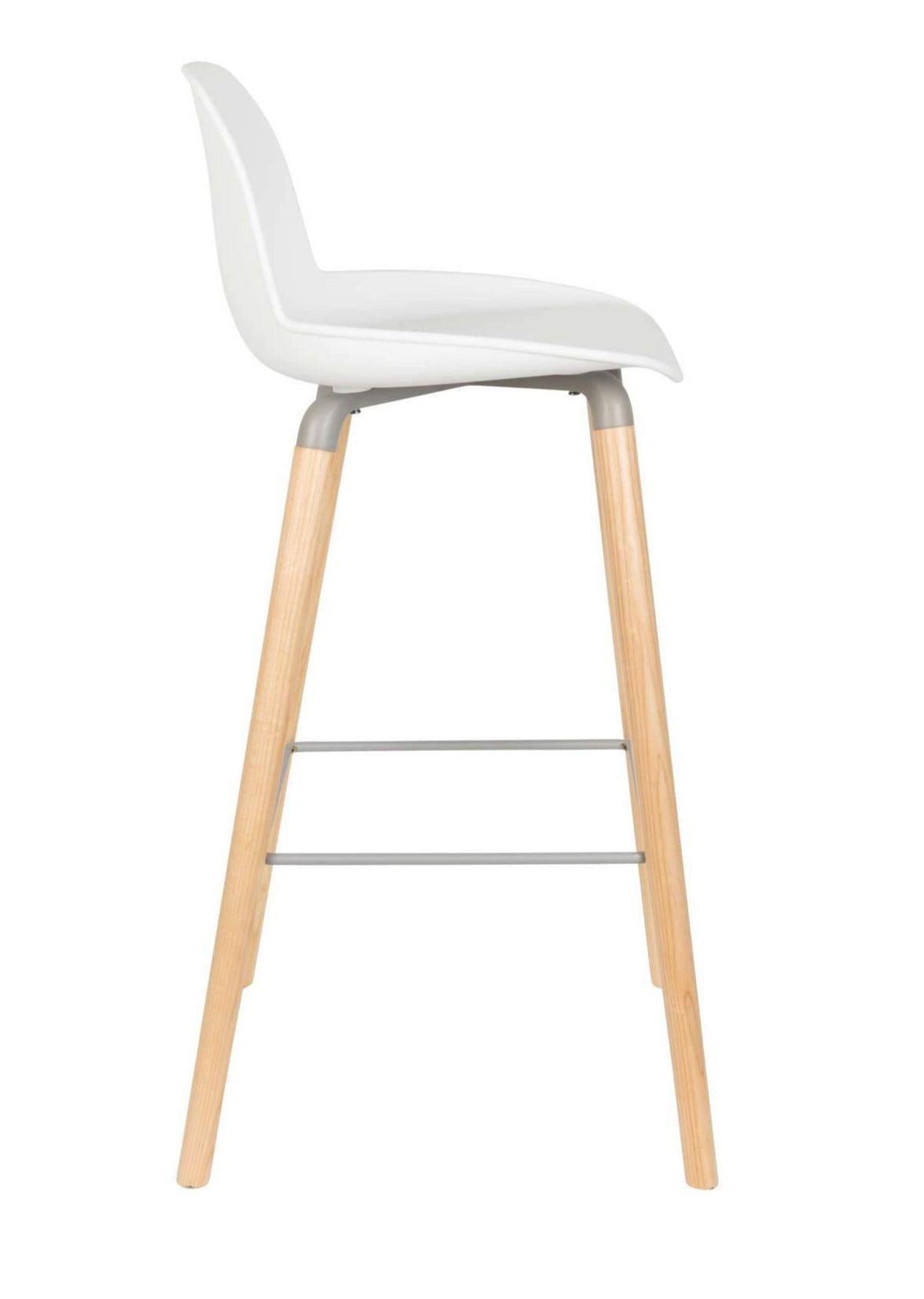 ALBERT KUIP bar stool white - Eye on Design