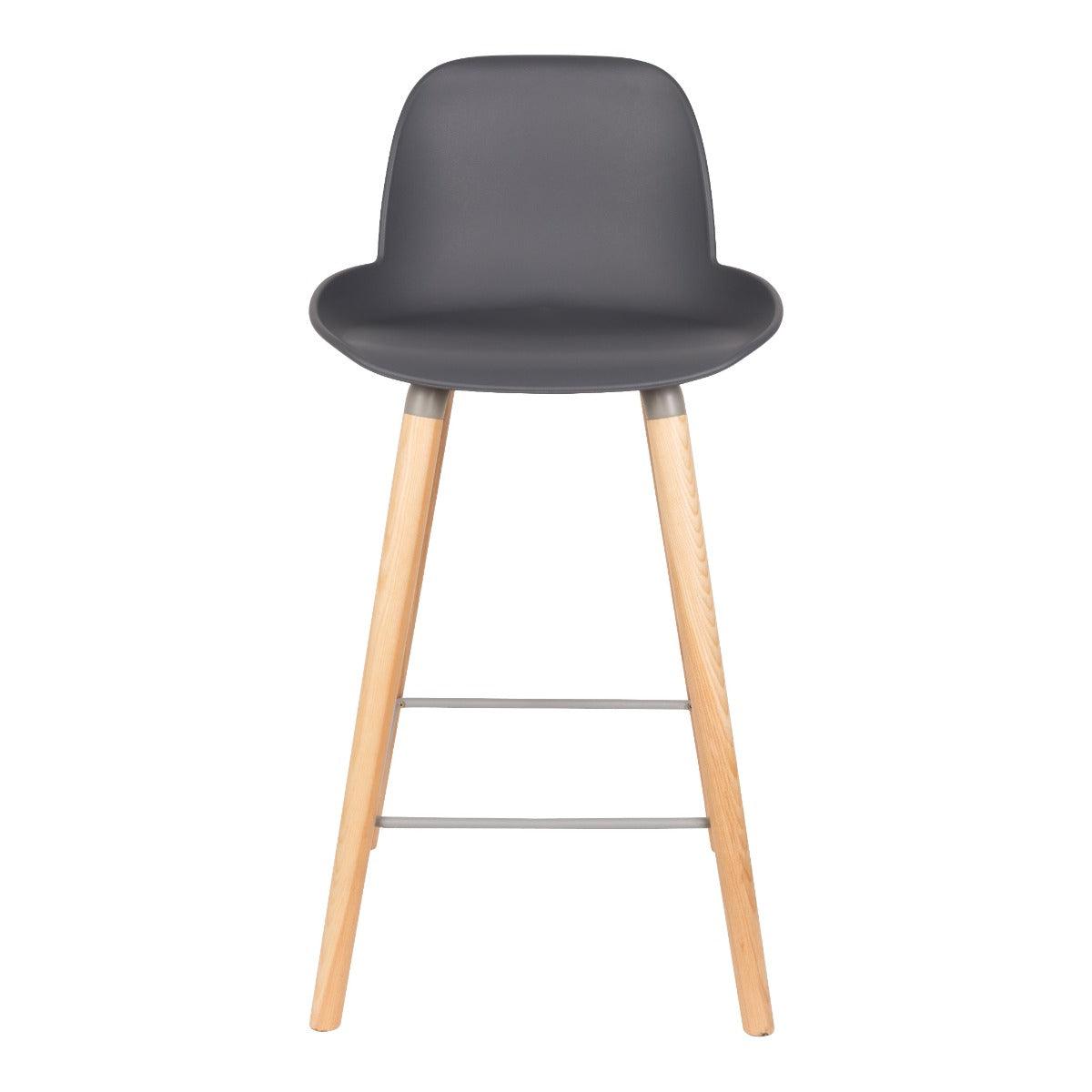 ALBERT KUIP low bar stool dark grey - Eye on Design