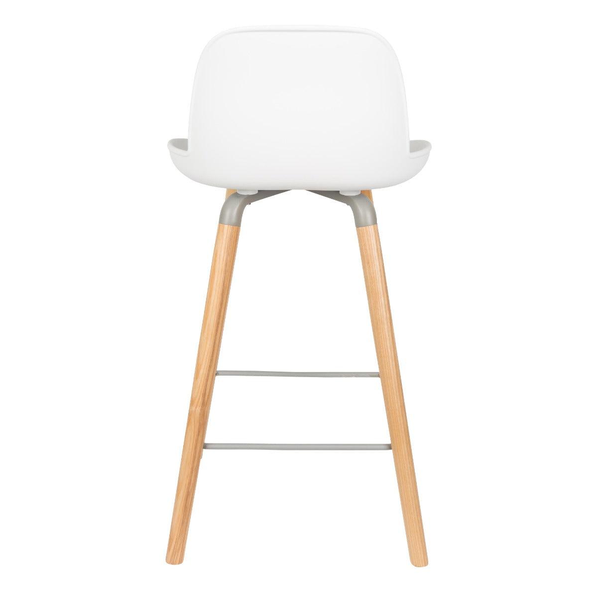 ALBERT KUIP low bar stool white - Eye on Design