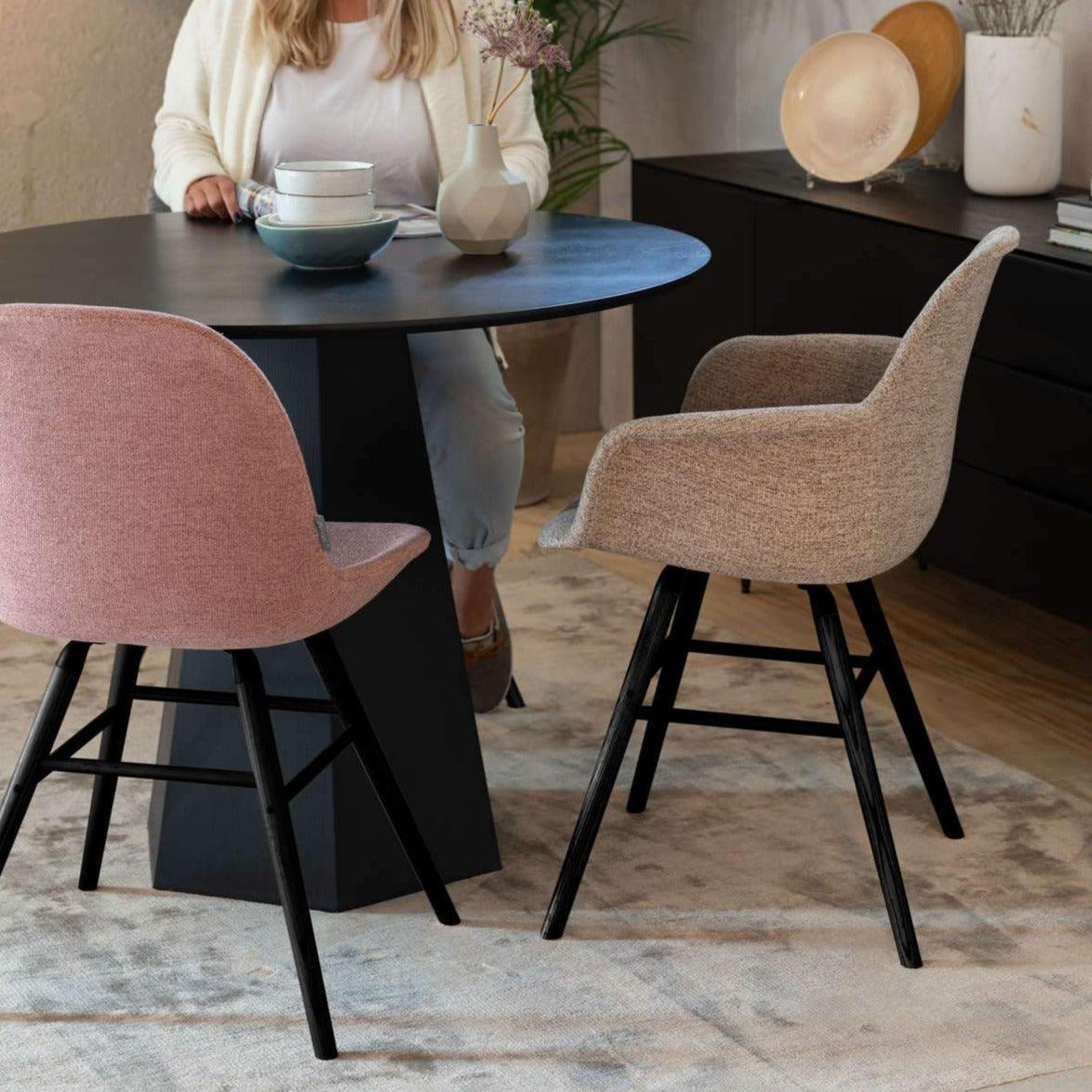 ALBERT KUIP SOFT chair pink, Zuiver, Eye on Design